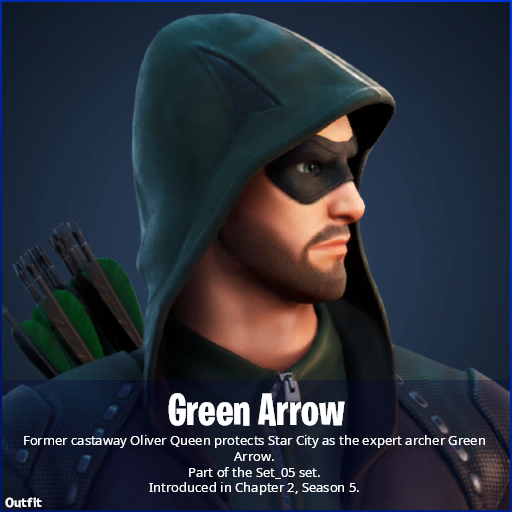 520x520 Green Arrow Fortnite wallpaper, Phone