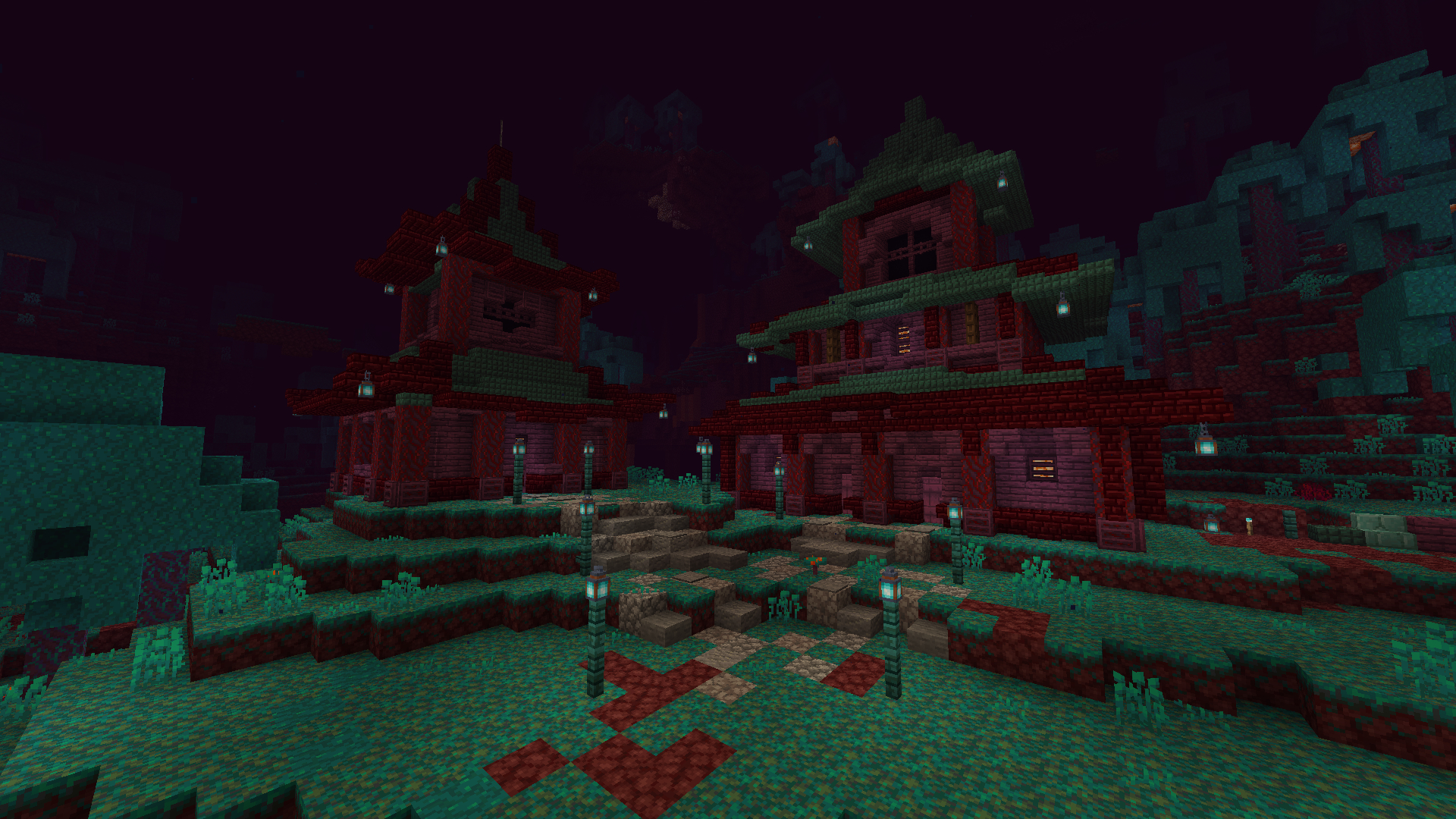 1920x1080 The new nether update biome works great with this theme im working with, Update soon when i finish it, Desktop