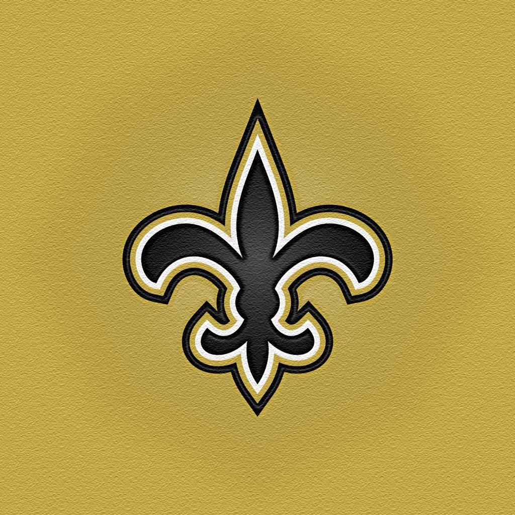 1030x1030 New Orleans Saints Team Logo iPad Wallpaper, Phone