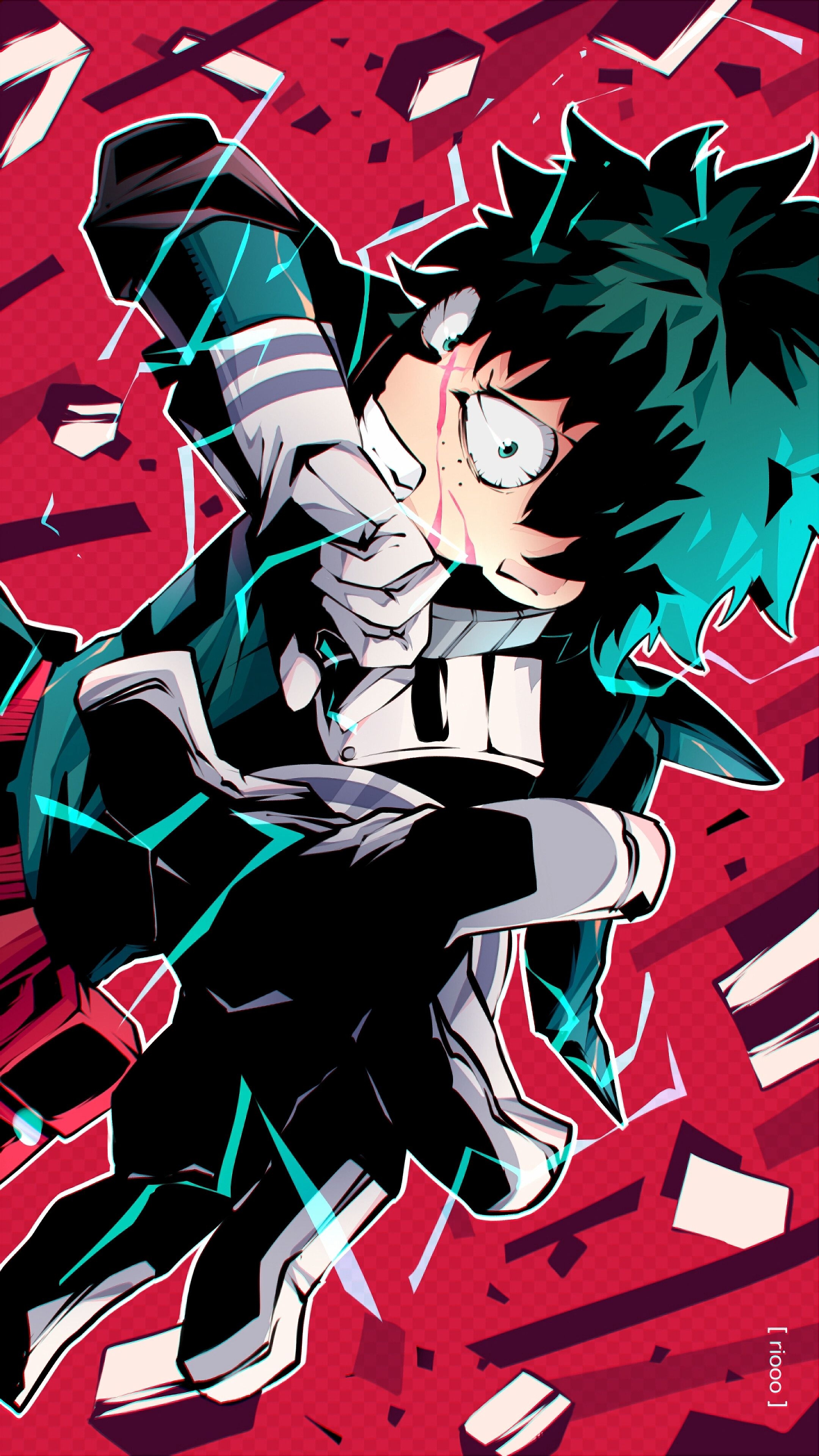 2160x3840 Izuku Midoriya, One For All, Full Cowling, My Hero Academia, 4K phone HD Wallpaper, Image, Background, Photo and Picture. Mocah HD Wallpaper, Phone