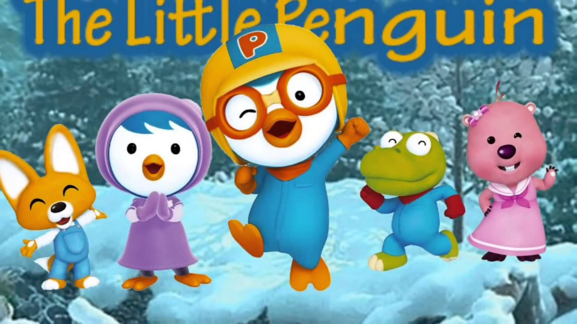 1920x1080 Pororo The Little Penguin 2015 Finger Family Nursery Rhyme, Desktop