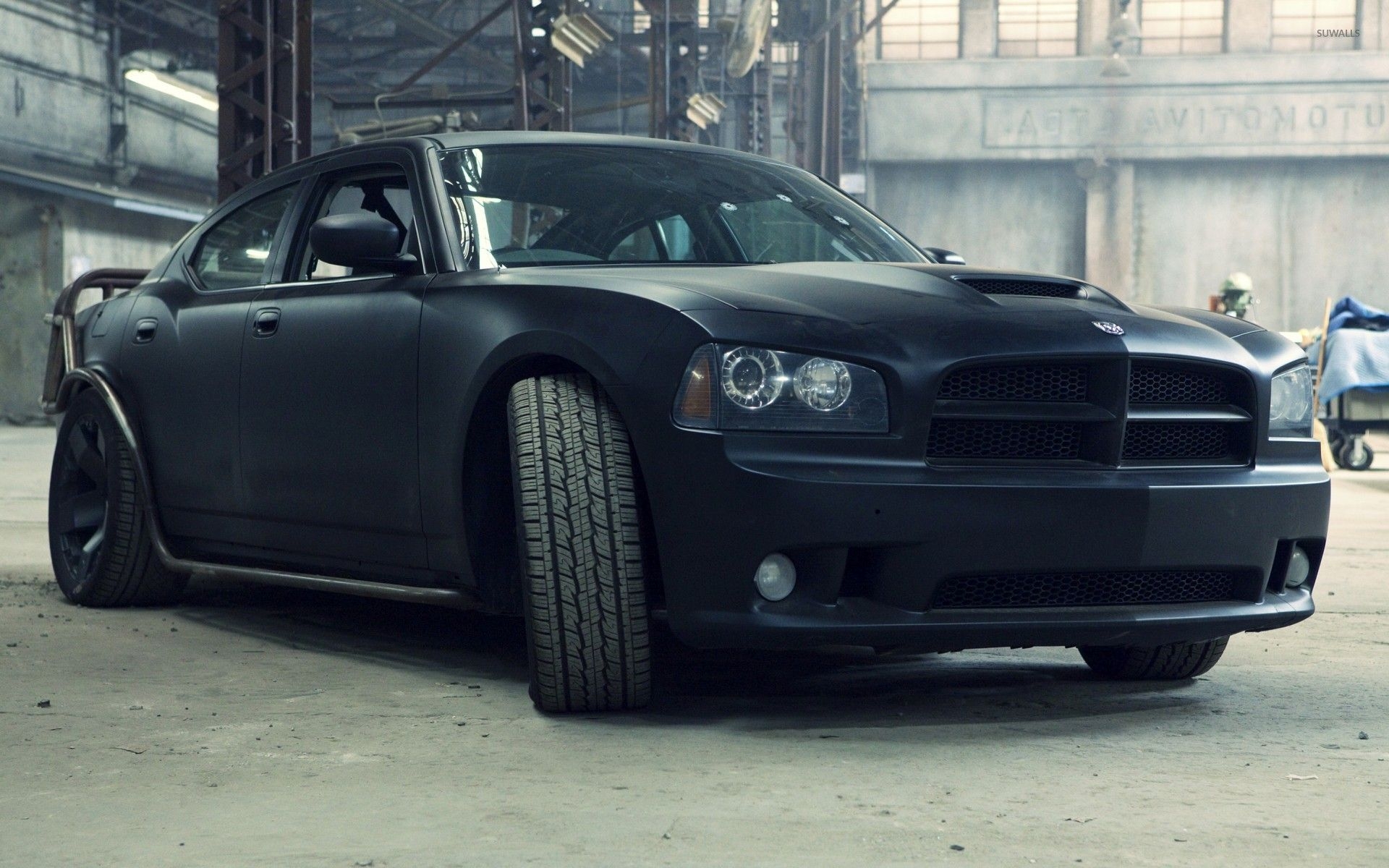 1920x1200 Dodge Charger Black HD Wallpaper, Desktop