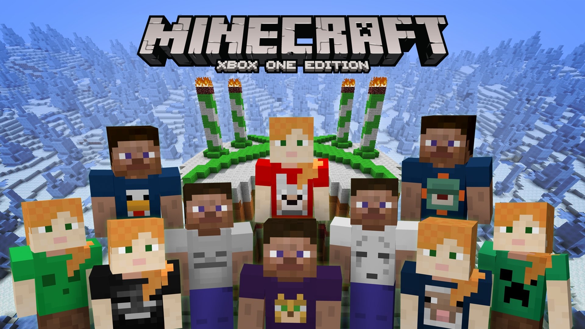 1920x1080 Happy birthday, Minecraft: Xbox Edition, Desktop