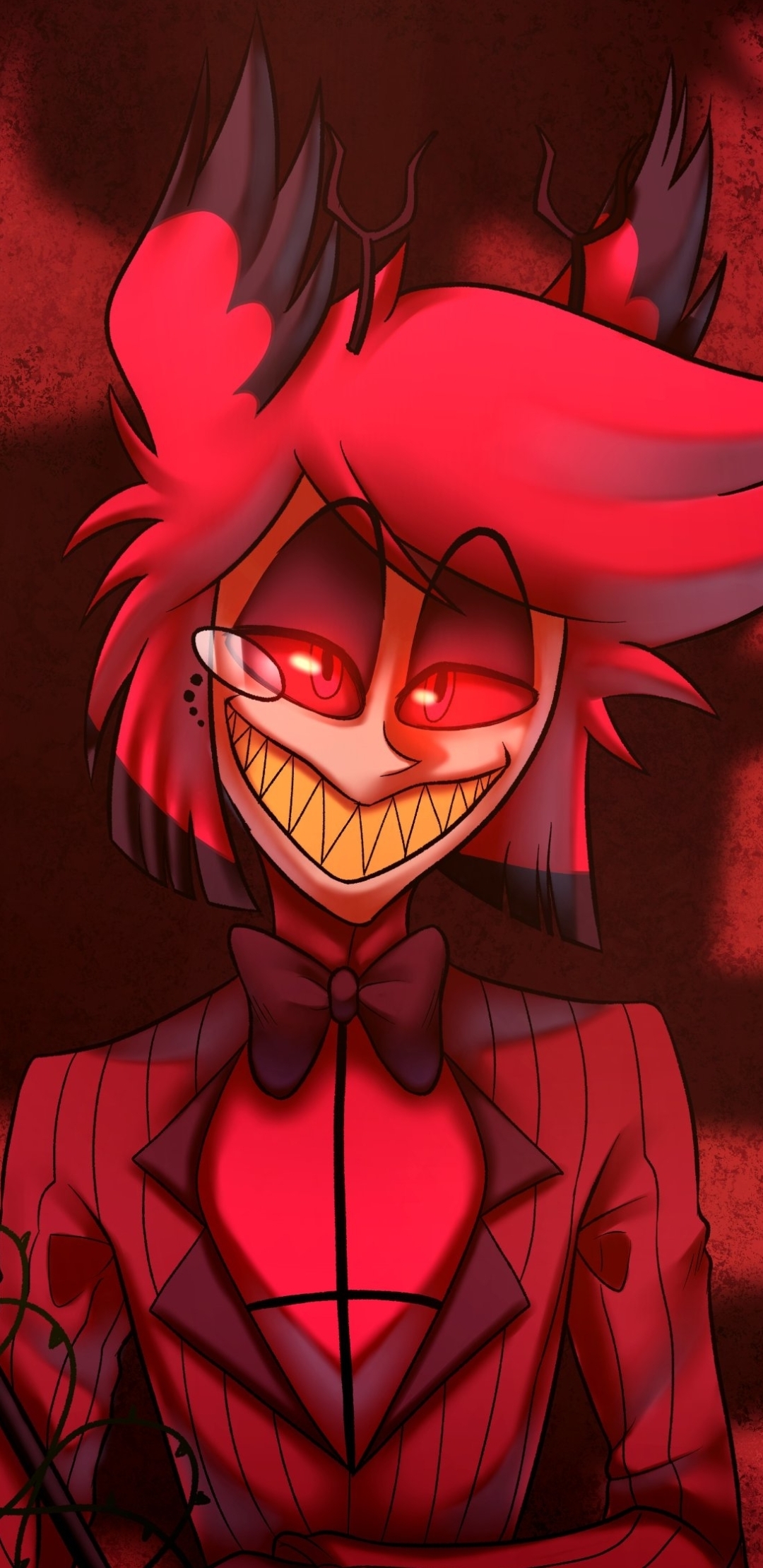 1080x2220 Alastor (Hazbin Hotel) iPhone Wallpaper, Phone