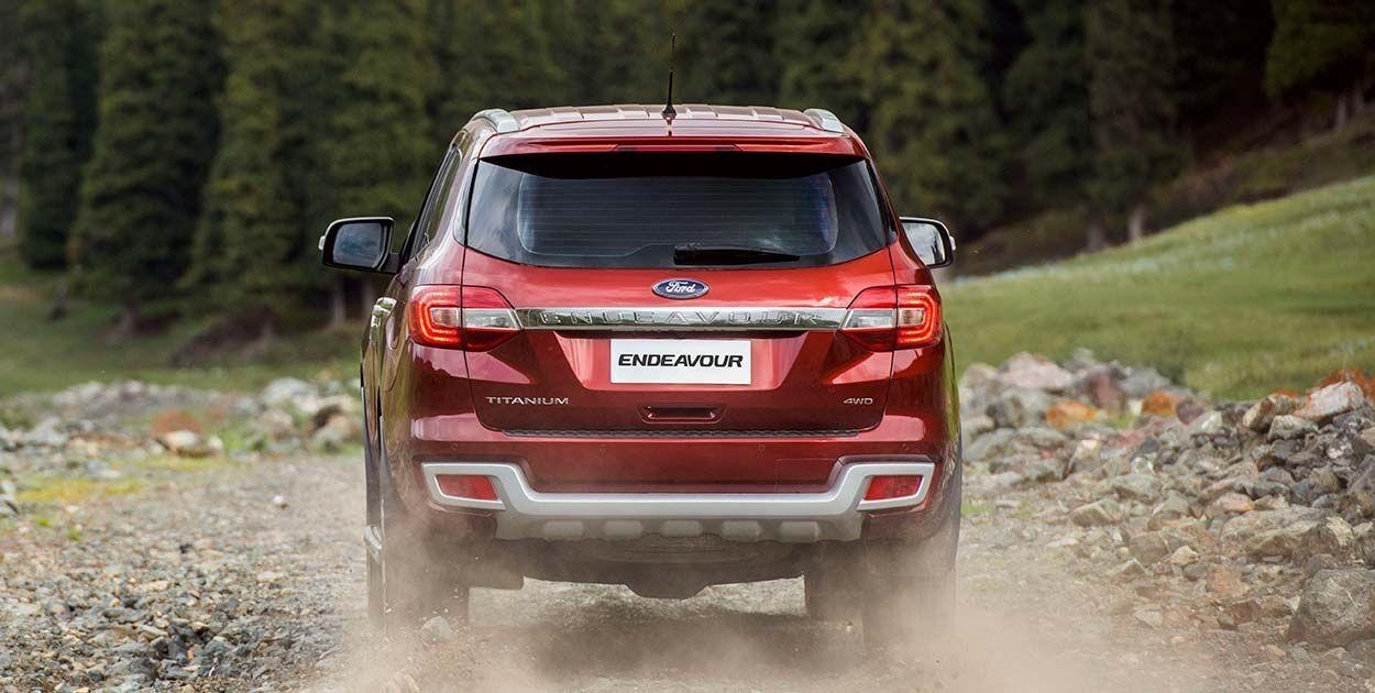 1250x630 Ford Endeavour Rear High Resolution Picture. New Car News, Desktop