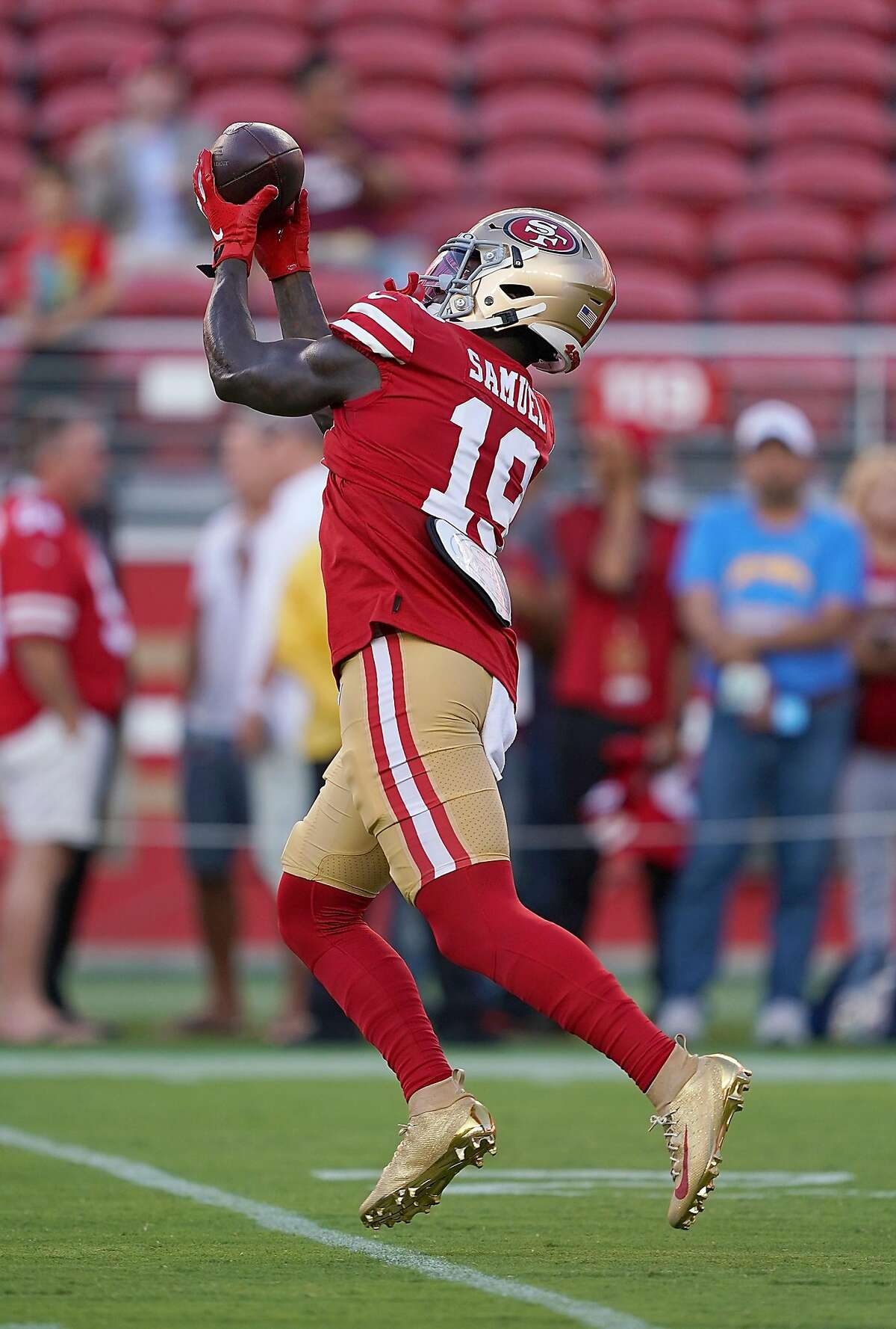 1200x1780 Watch 49ers WR Deebo Samuel make what might be the catch of the year on Sunday against the Cardinals, Phone