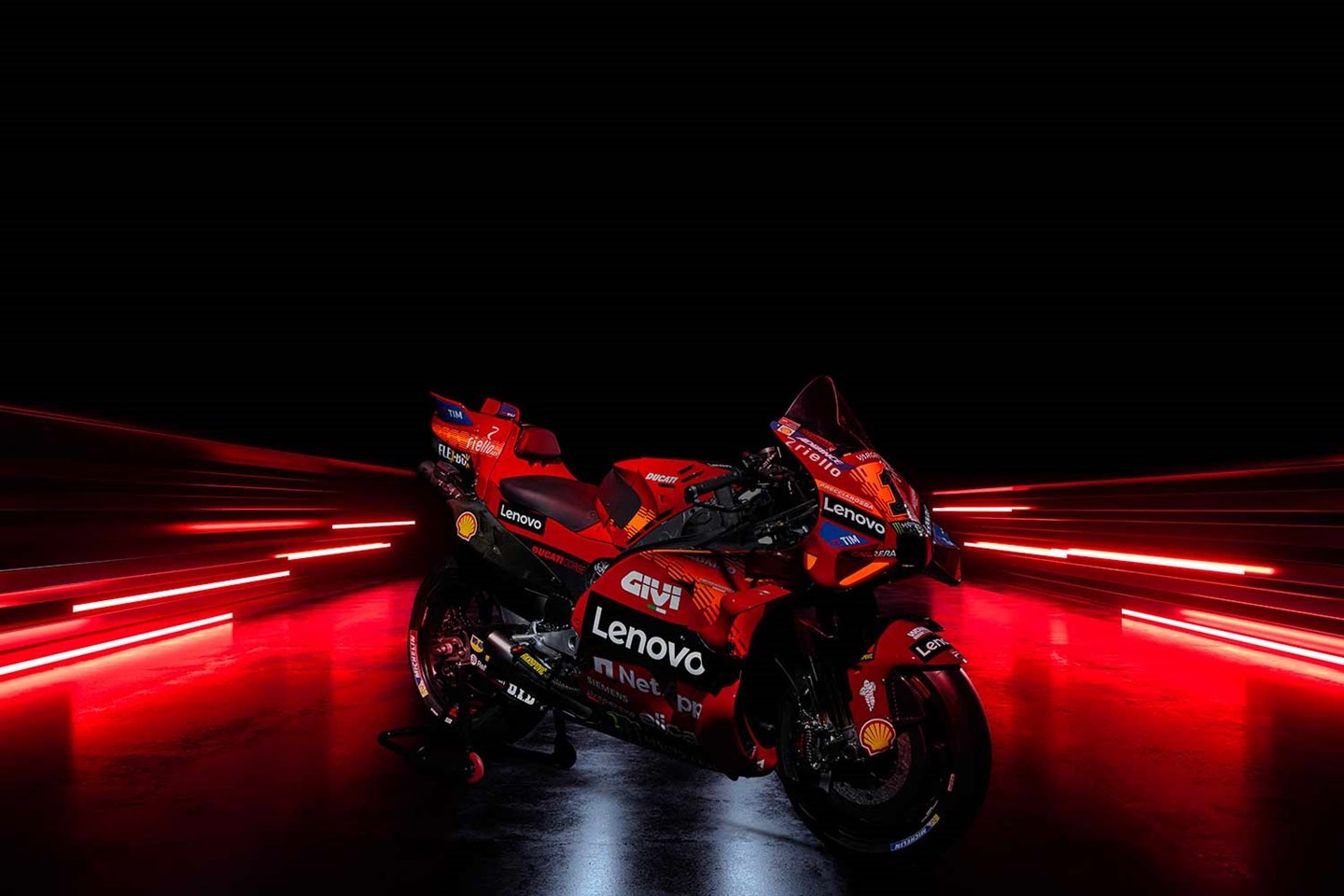 1440x960 Enea Bastianini unveil 2024 Ducati livery, Desktop