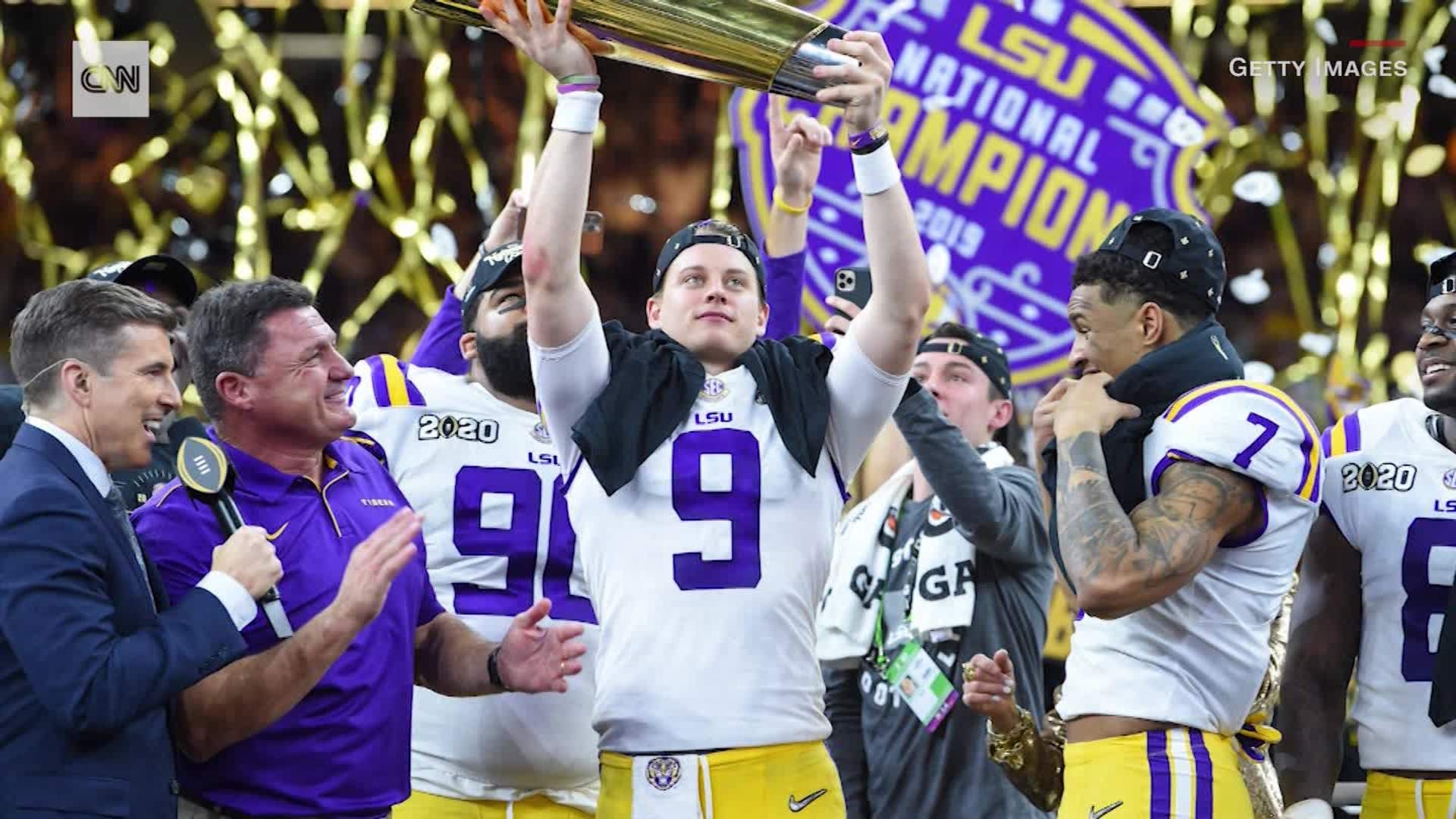 1920x1080 Joe Burrow leads LSU to national title win, Desktop