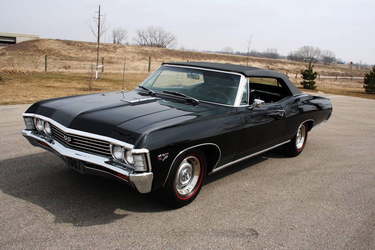 1300x870 Chevrolet Impala 1967 Black, Desktop