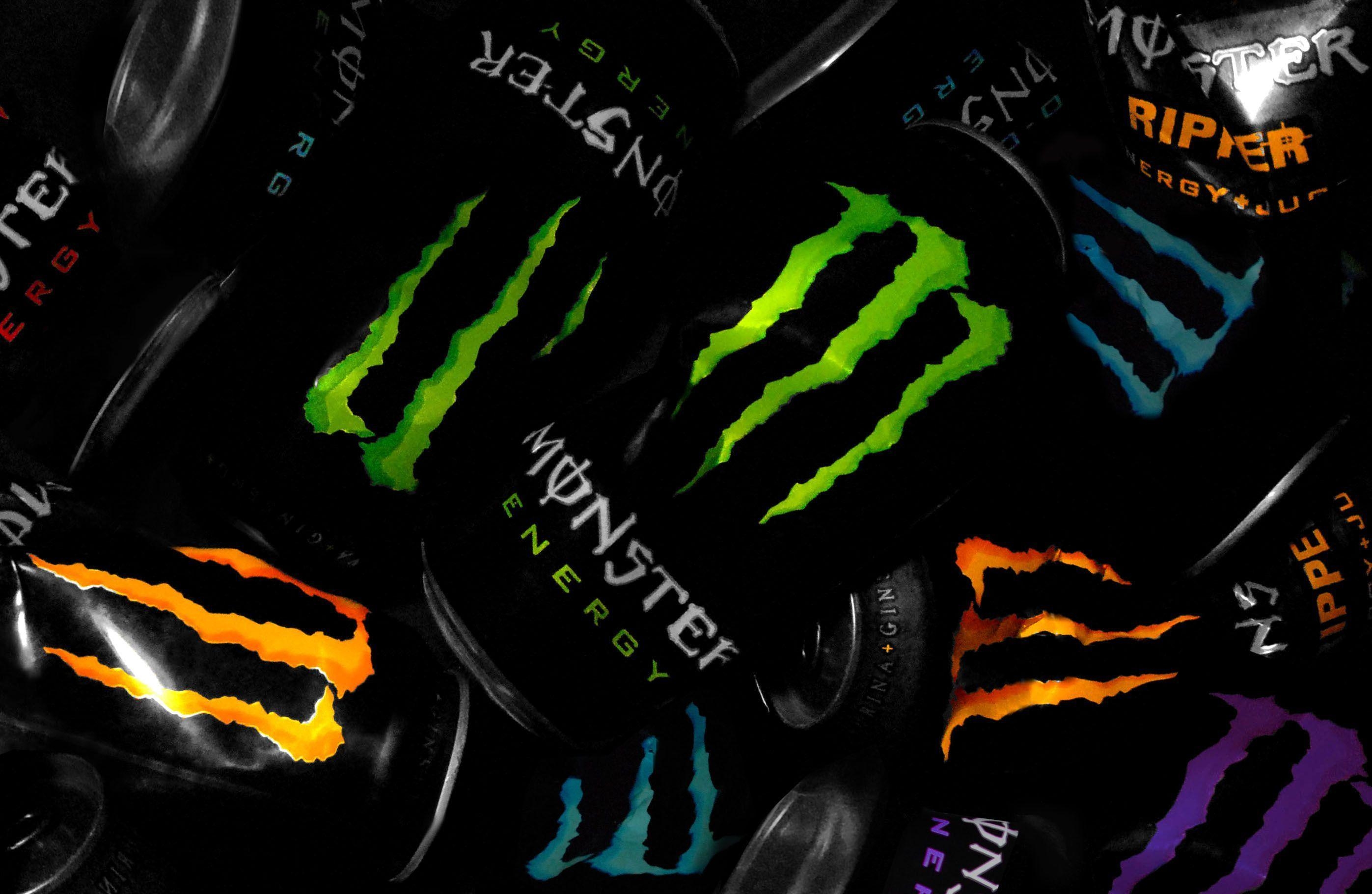 2800x1830 Many Monster Energy Tins Photo Picture HD Wallpaper Free. wallpaper, Desktop