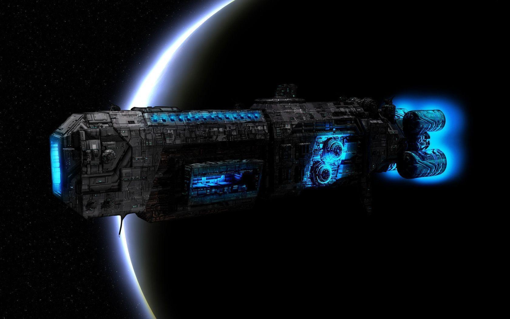 1680x1050 Ogame Space Ship Wallpaper, Desktop