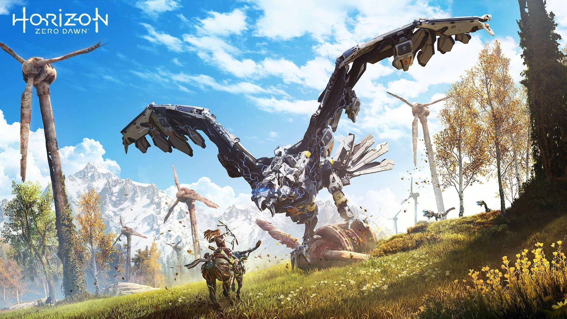 1920x1080 Horizon Zero Dawn Thunderhawk Wallpaper, Desktop