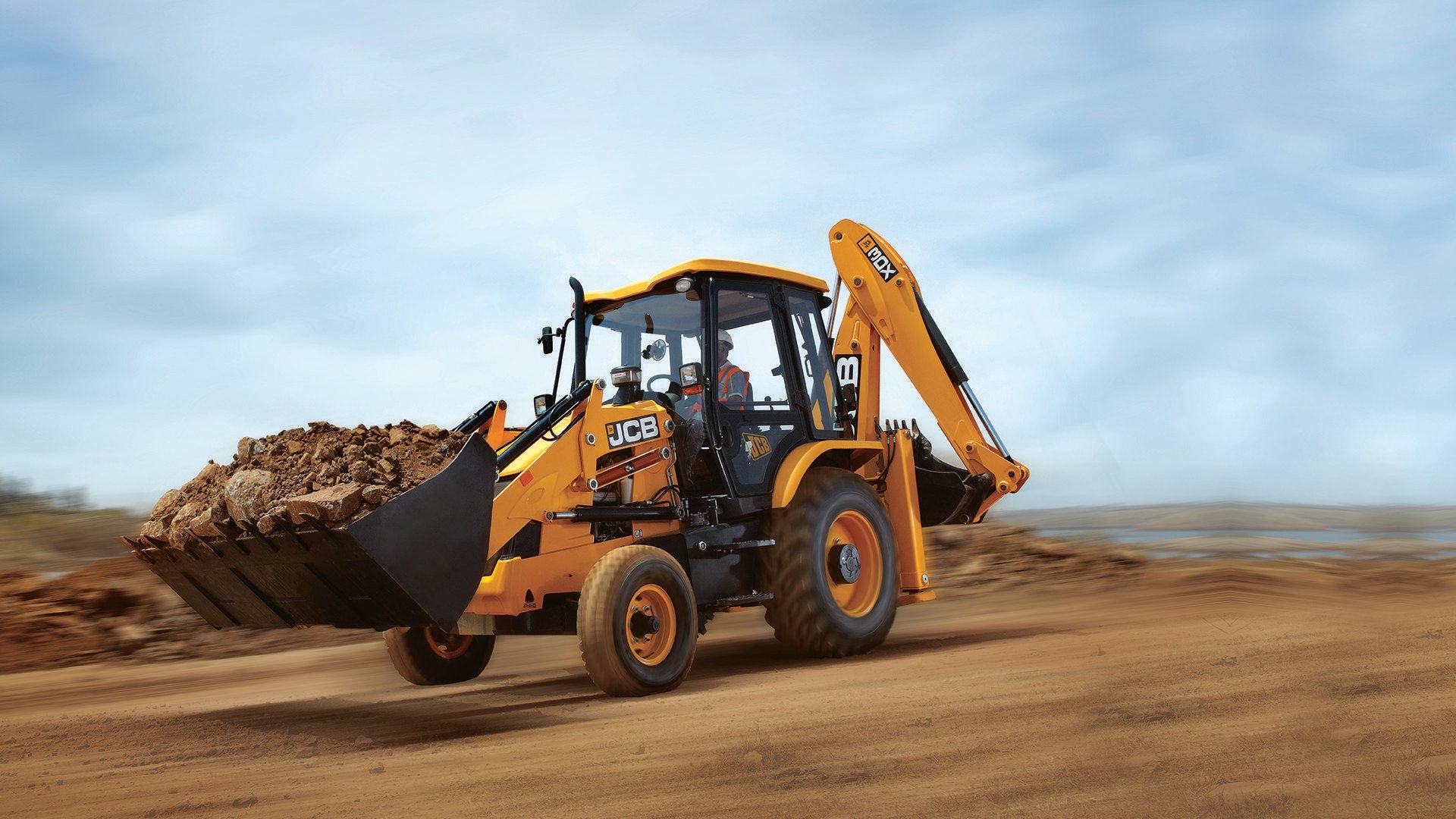 1920x1080 JCB Backhoe Image, JCB 3DX Backhoe Loader Image, Wallpaper, Photo, Desktop