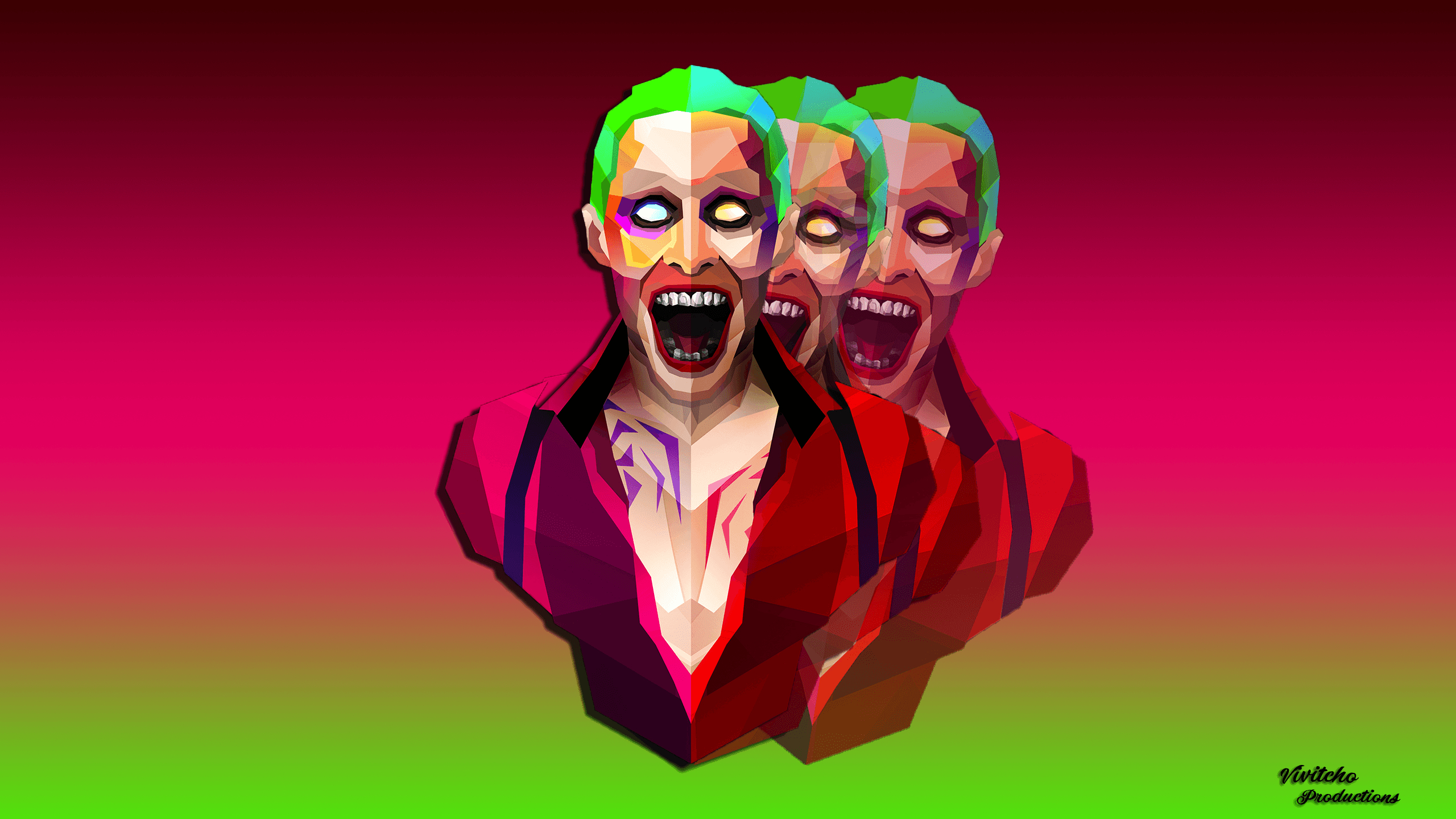 2560x1440 Joker Suicide Squad Wallpaper, Desktop