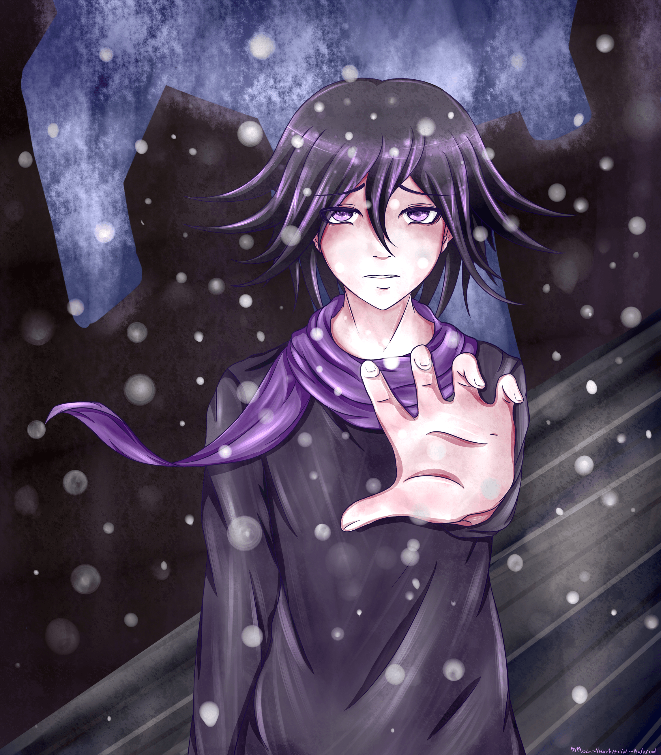 2300x2620 Kokichi Oma image Kokichi Snowy City. HD wallpaper and background, Phone