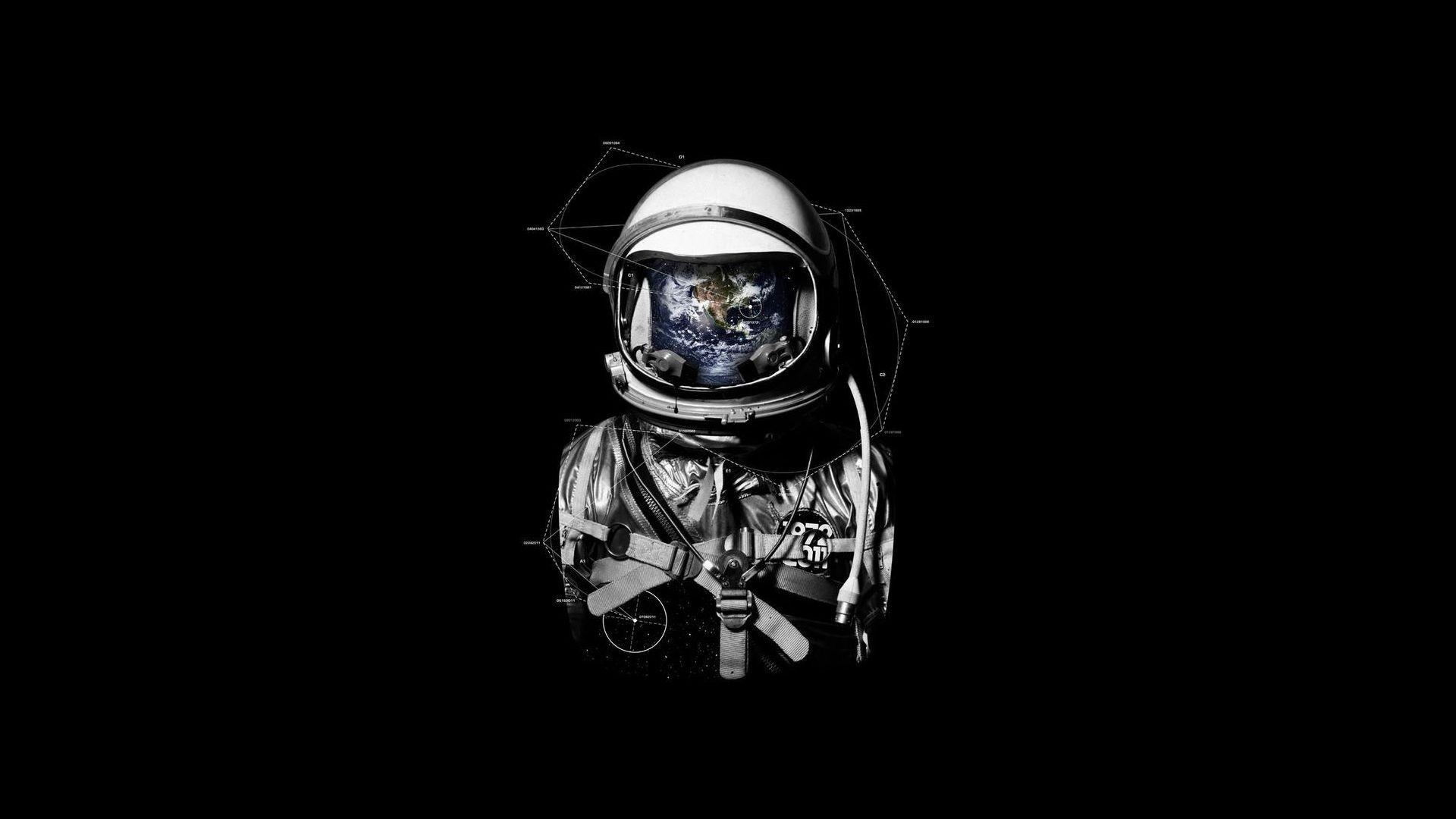 1920x1080 Dark Astronaut Wallpaper Free Dark Astronaut Background, Desktop