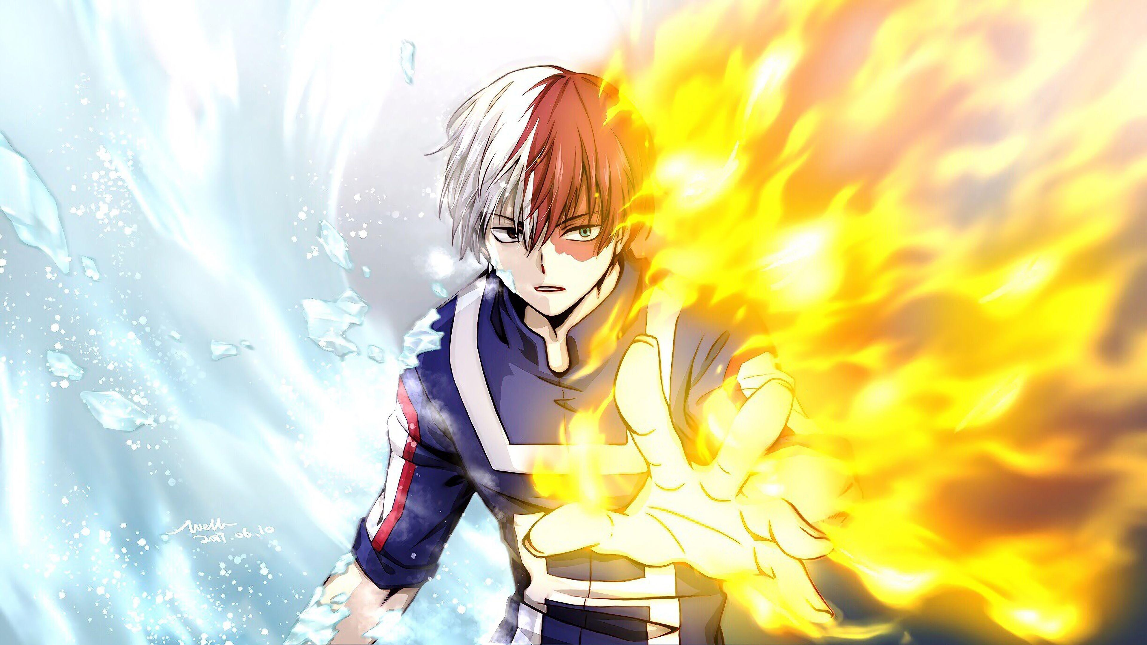 3840x2160 My Hero Academia Todoroki Wallpaper Free My Hero, Desktop