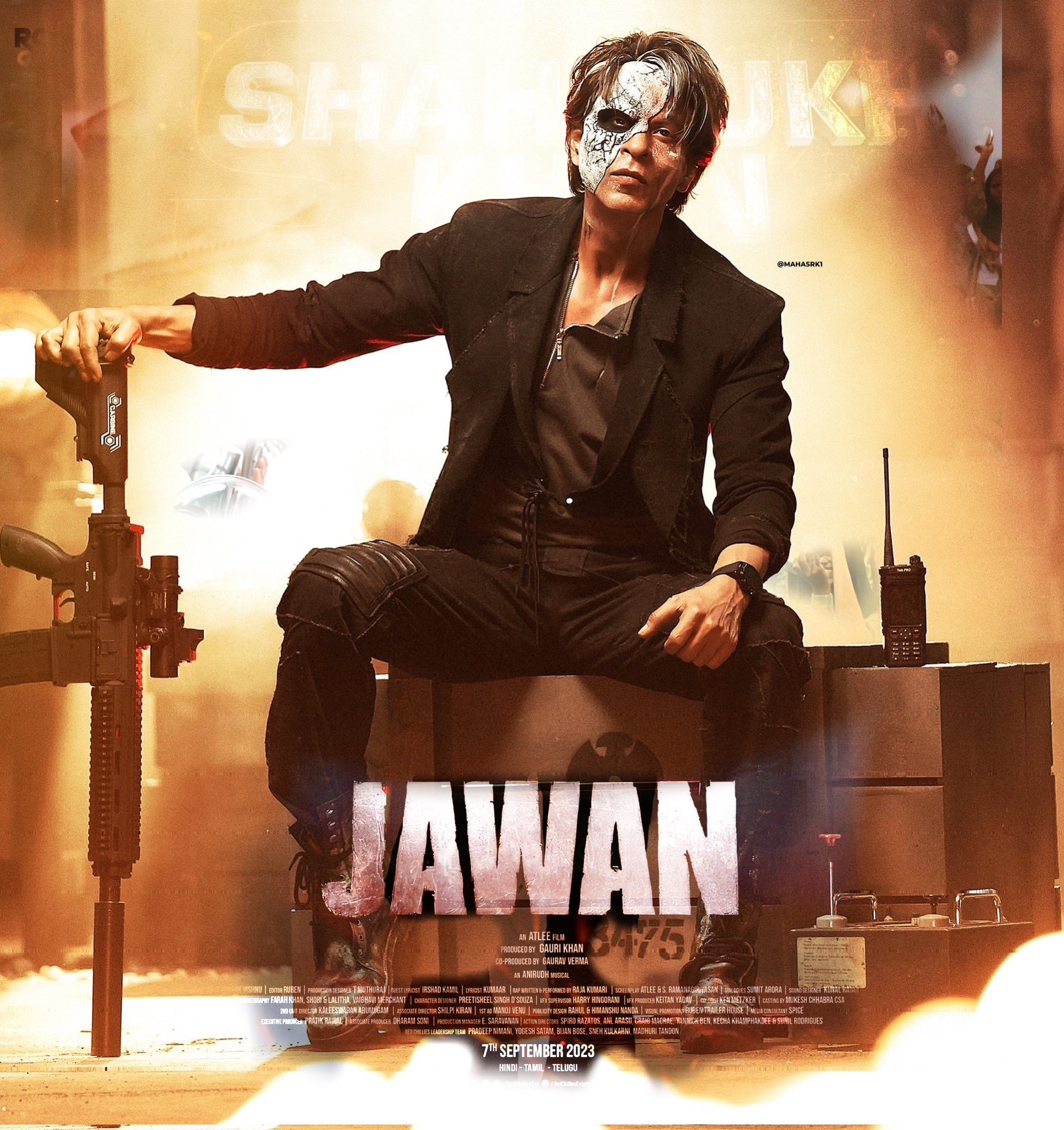 1930x2050 Jawan Movie HD 4K+ Wallpaper, Phone