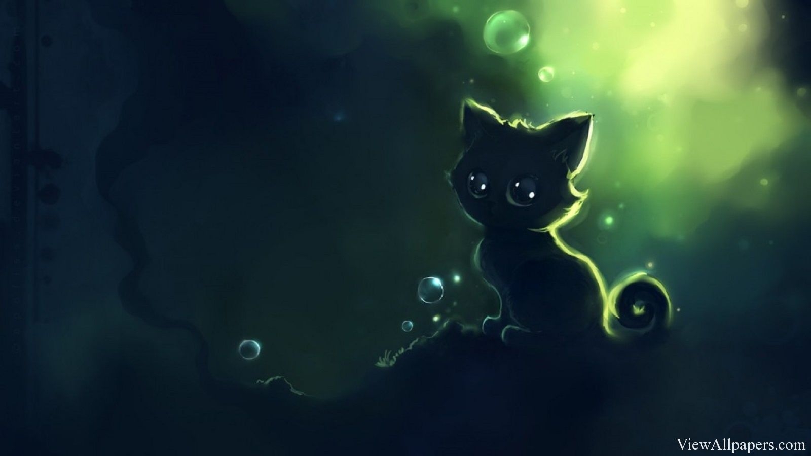 1600x900 Free download Anime Alone Cat Wallpaper For PC computers desktop background [] for your Desktop, Mobile & Tablet. Explore Anime Background Wallpaperp Anime Wallpaper, Anime HD Wallpaper, Free, Desktop