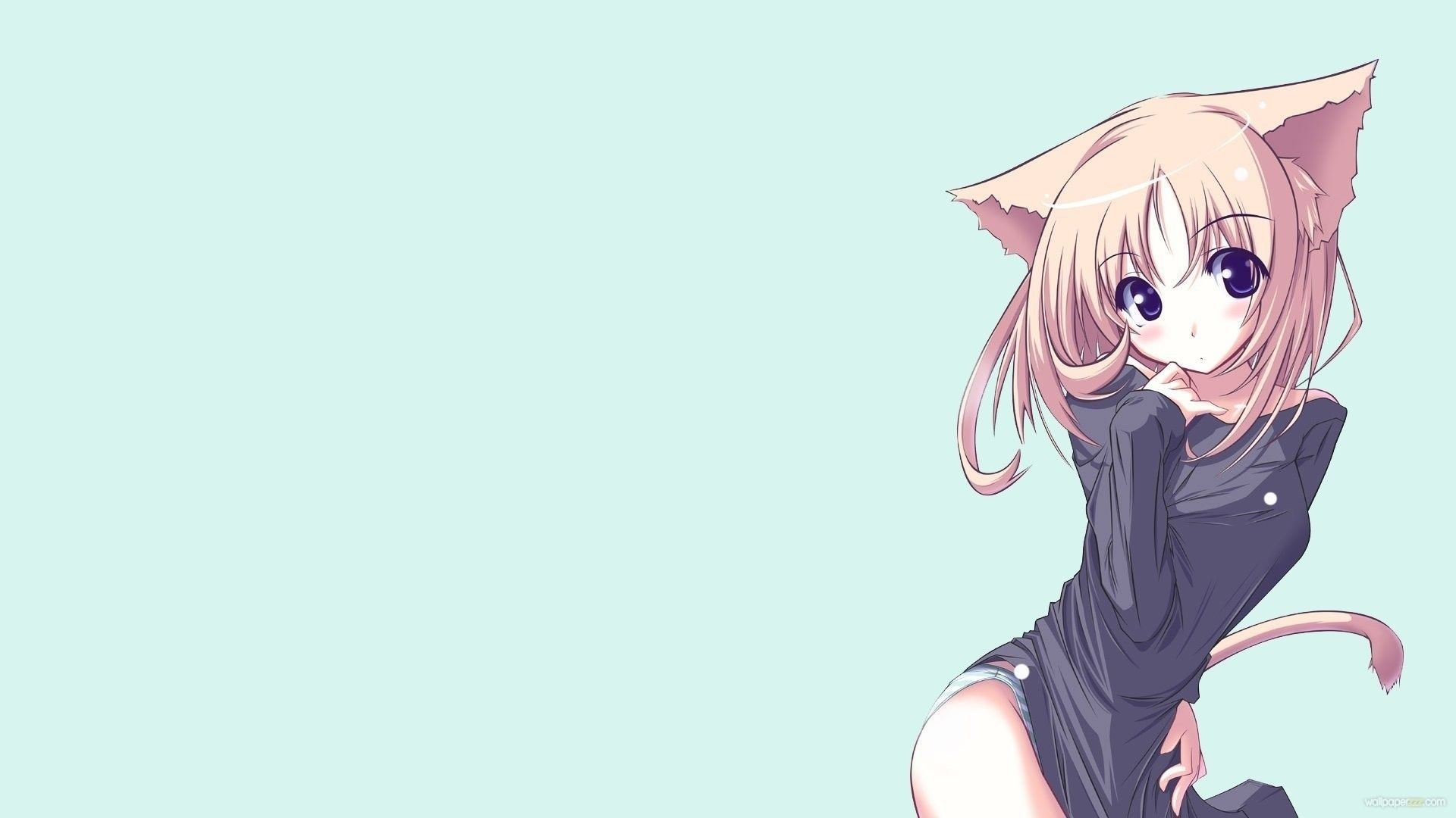 1920x1080 Hoodie Cute Anime Girl Wallpaper, Desktop