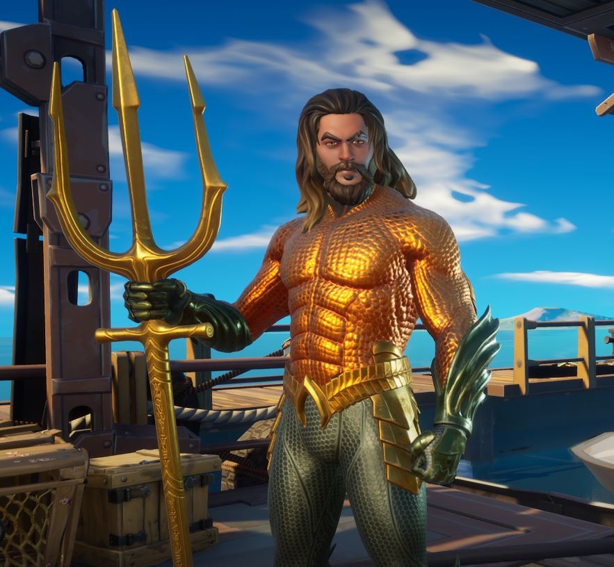 890x820 Aquaman Fortnite wallpaper, Desktop