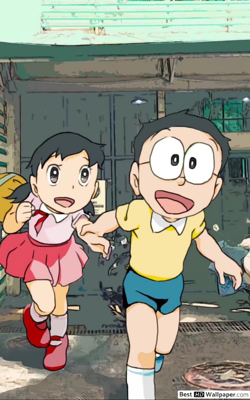 800x1280 Doraemon And Nobita Wallpaper, Phone