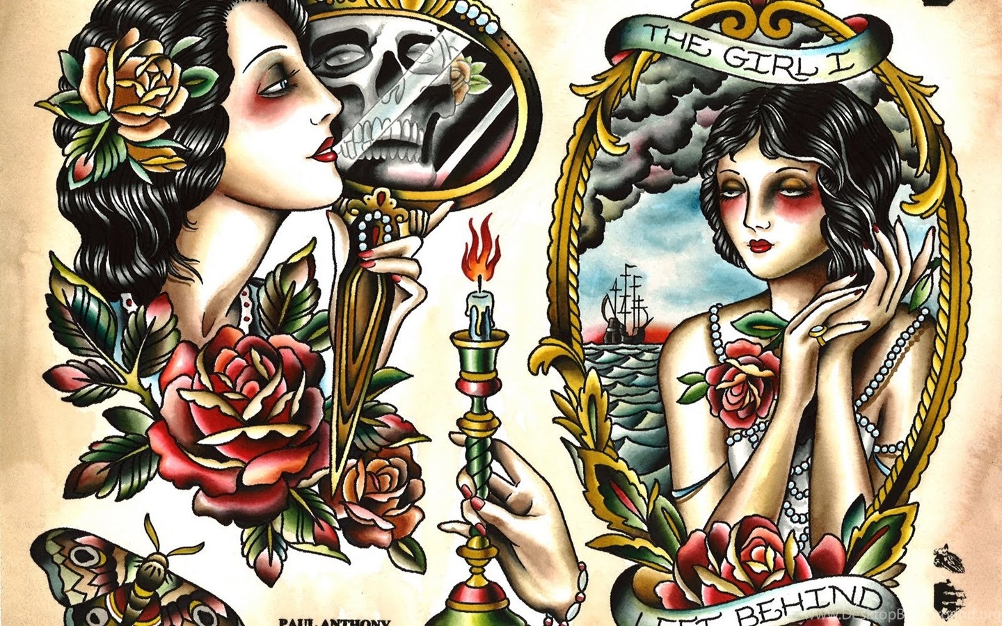 1440x900 Traditional Tattoo Flash Picture Wallpaper, Other Wallpaper. Desktop Background, Desktop