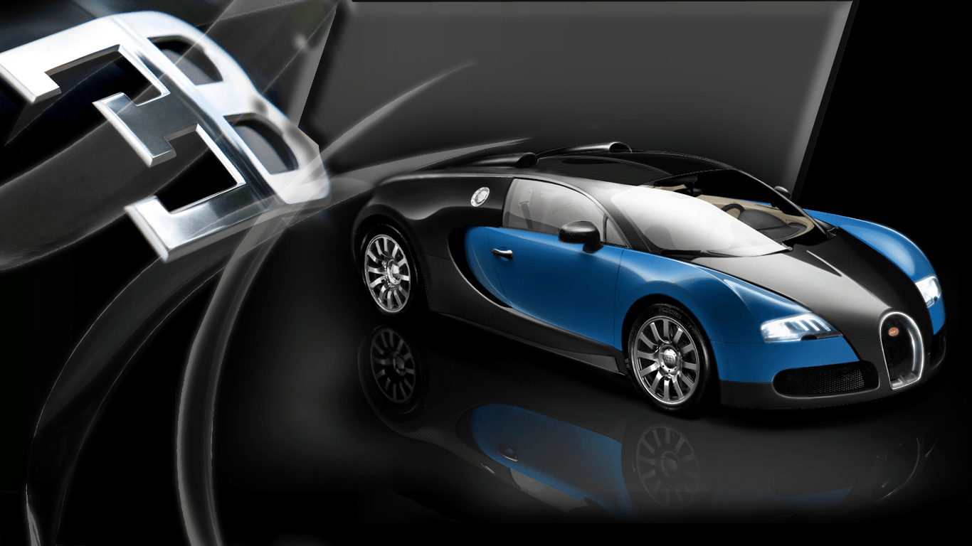 1370x770 px Bugatti Logo Wallpaper, Desktop