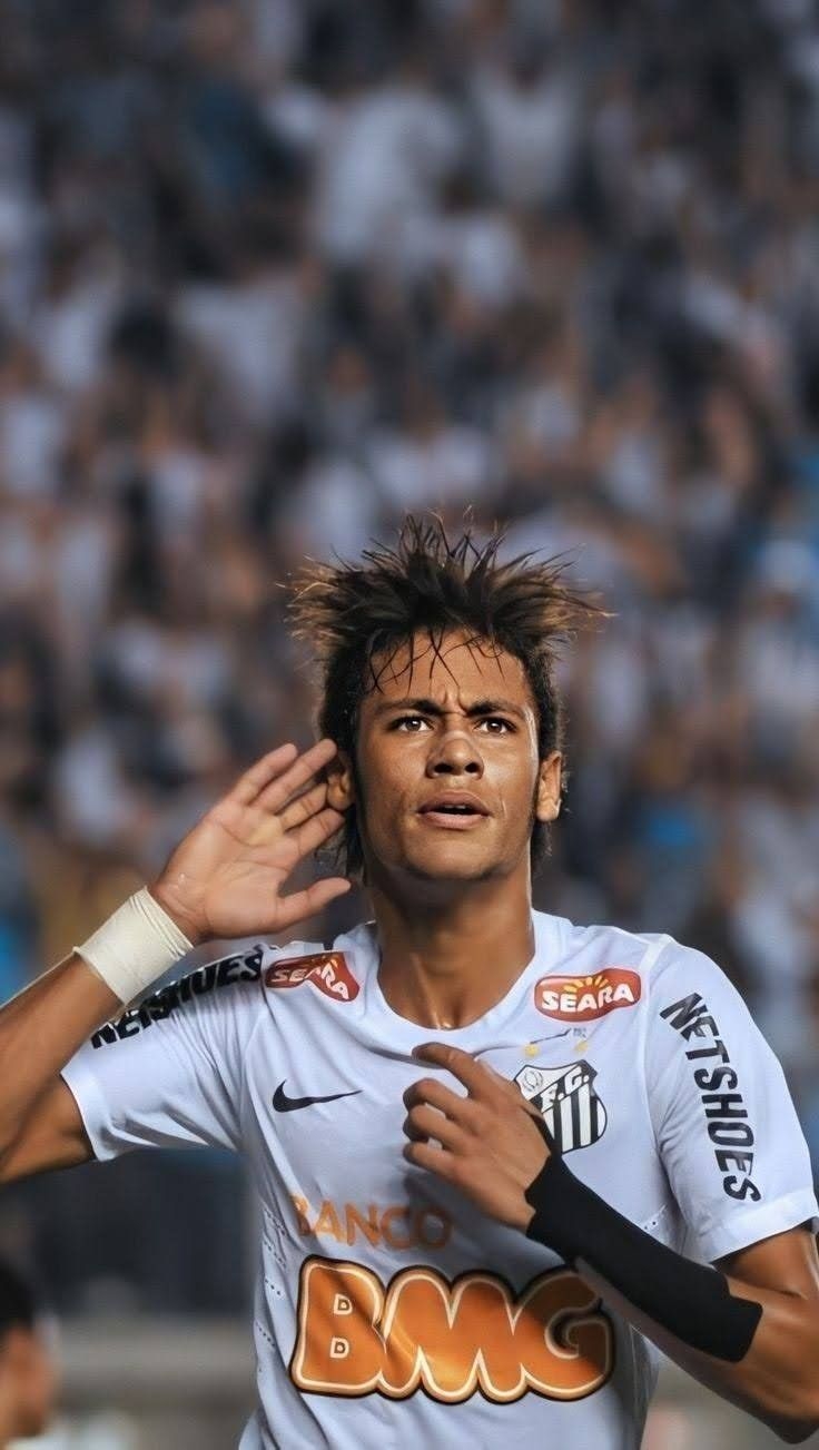 740x1310 Wallpaper Neymar Santos Futebol Clube, Phone