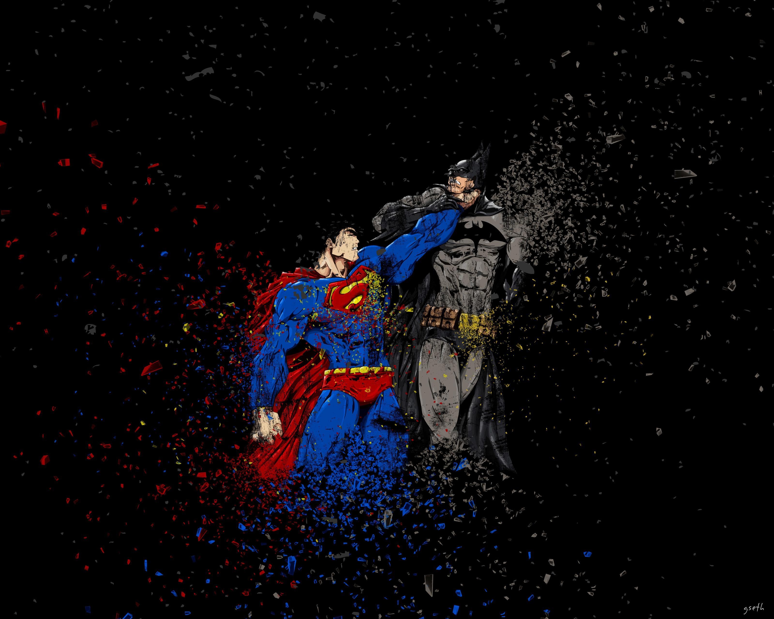 3200x2560 Batman Vs Superman Ruggon Style 1440x900 Wallpaper, HD, Desktop