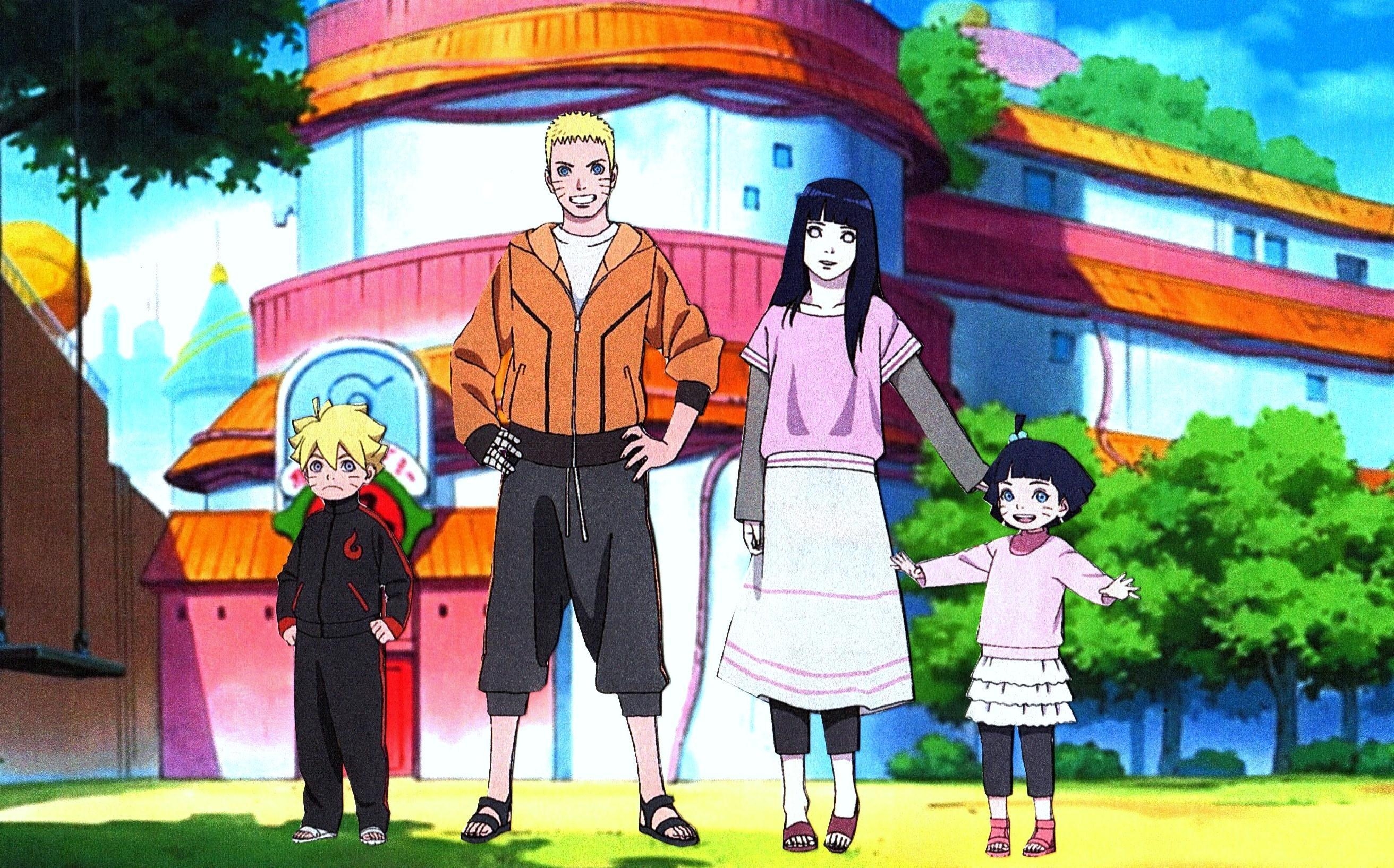 2630x1640 Naruto And Hinata Family Wallpaper Wide, Anime Wallpaper, Desktop