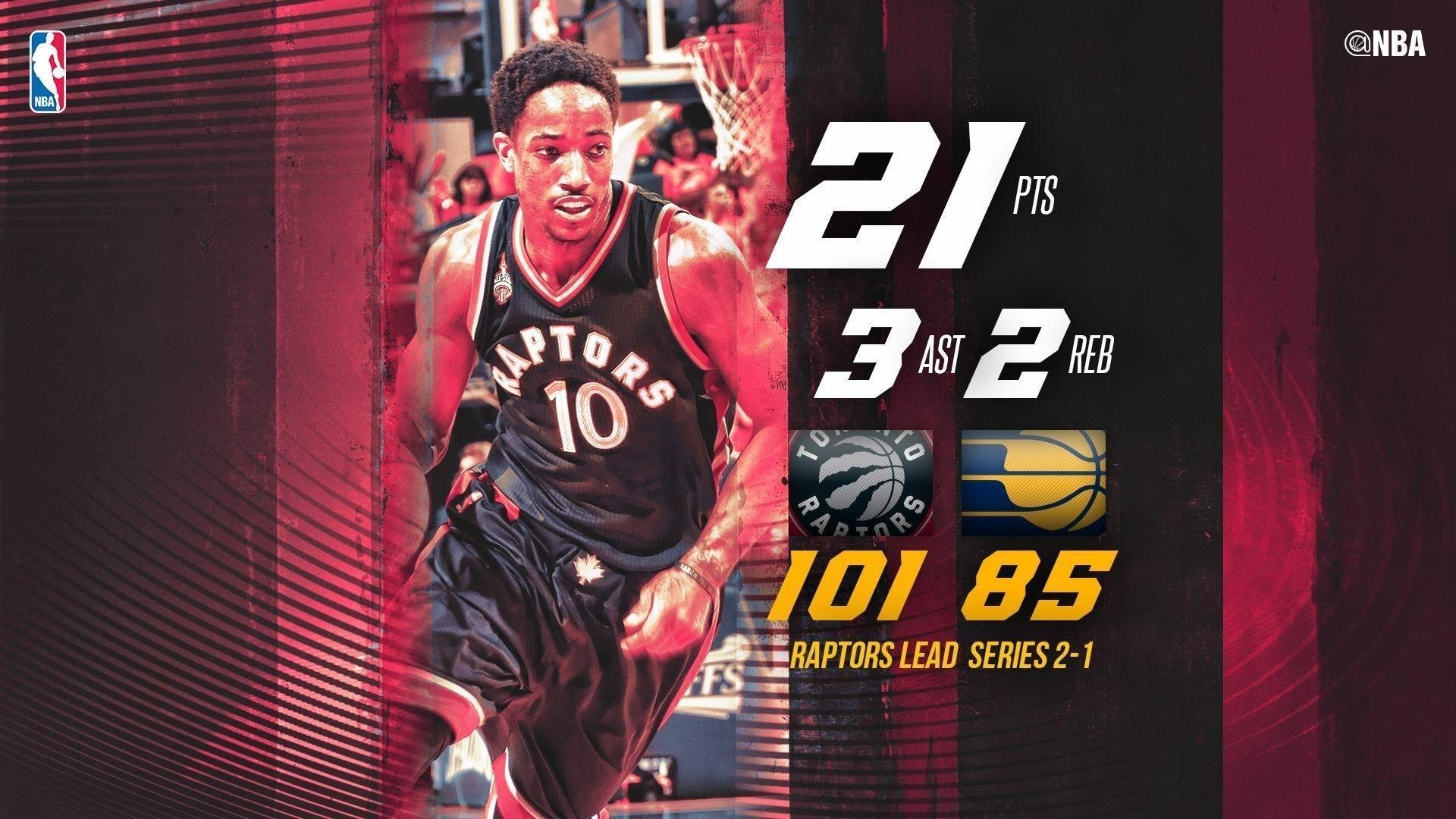 1920x1080 DeMar DeRozan and Kyle Lowry Lead Toronto Past Indiana, Desktop