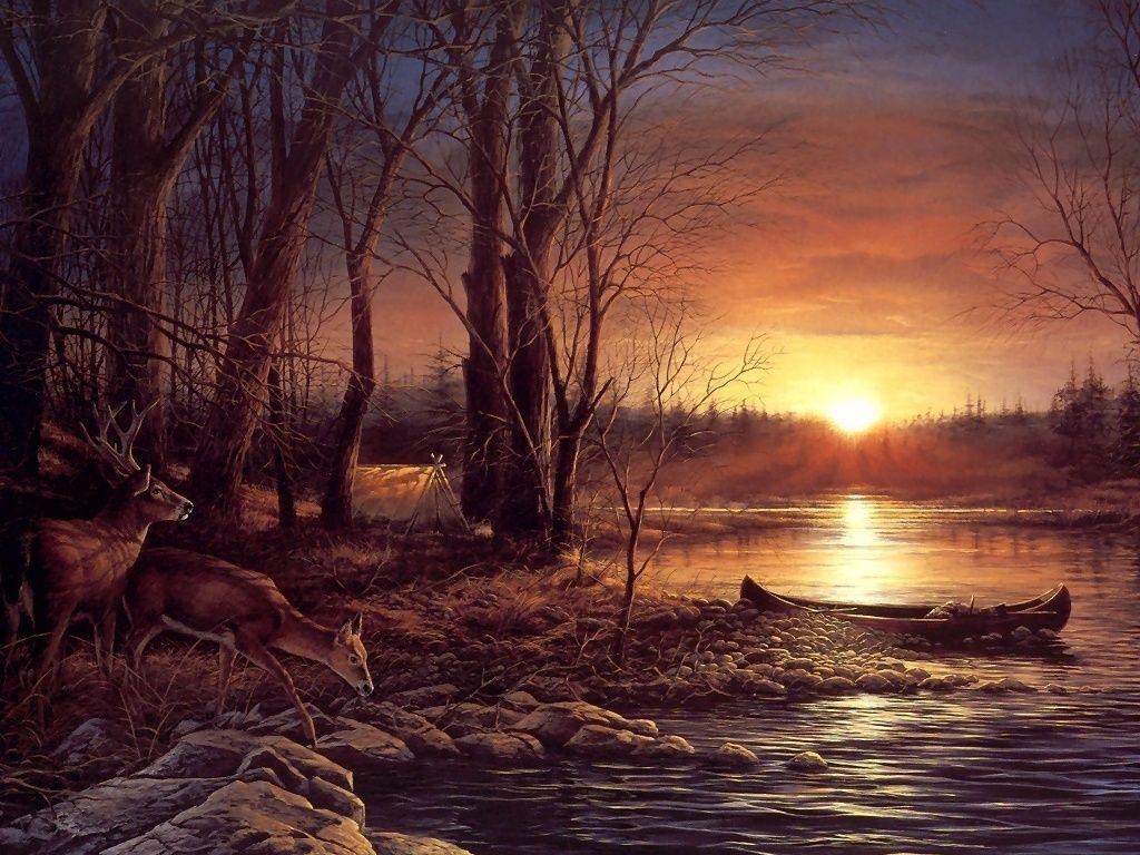 1030x770 Живопись Terry Redlin. InspireMe - сообщество творческих людей, Desktop