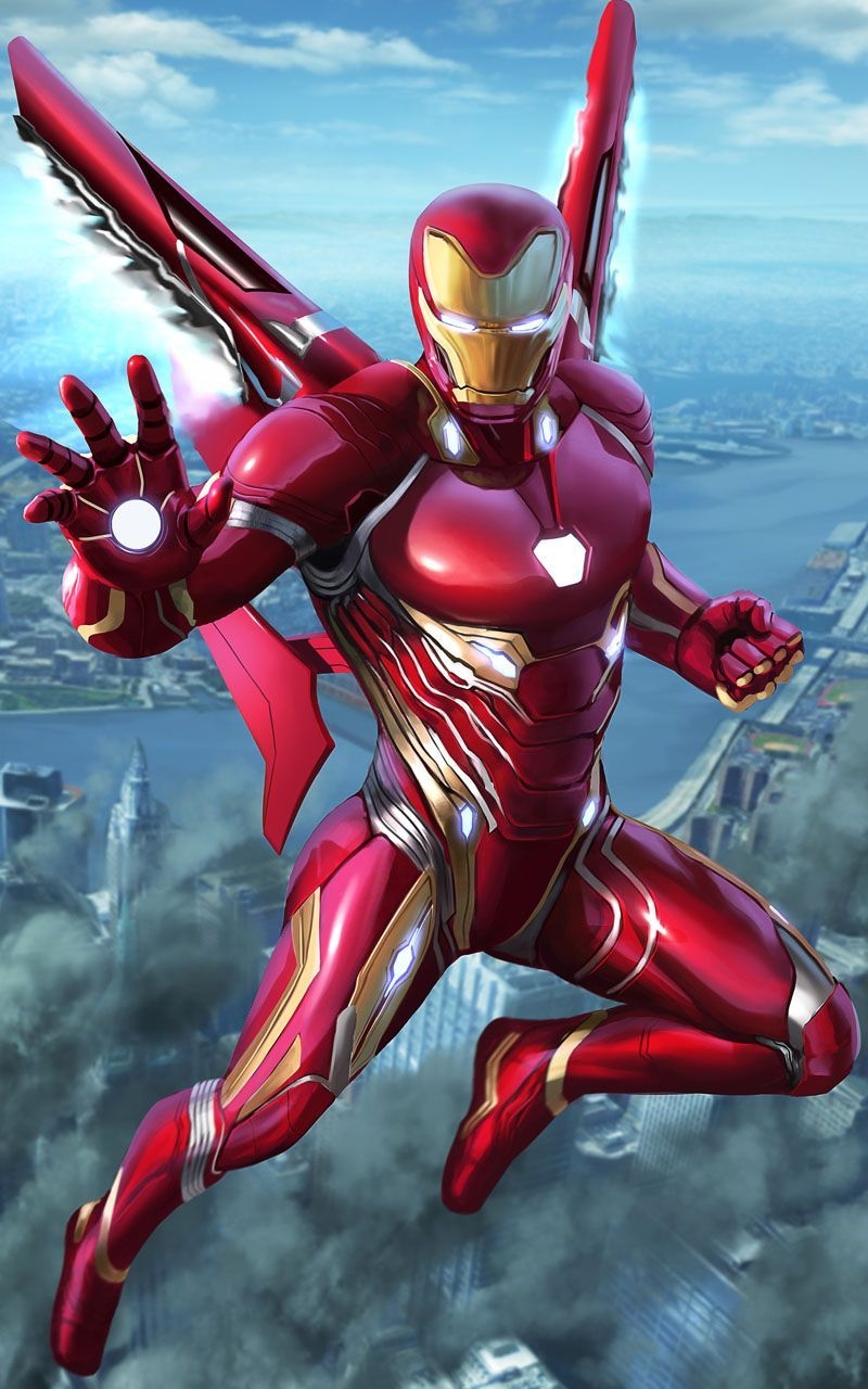 800x1280 Full HD Iron Man Wallpaper For Mobile, Phone