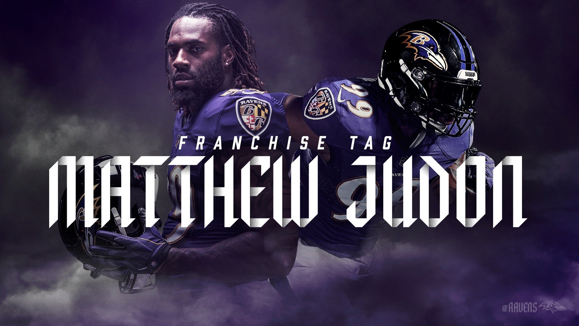 1920x1080 Baltimore Ravens have designated OLB Matthew Judon as our 2020 franchise player, Desktop