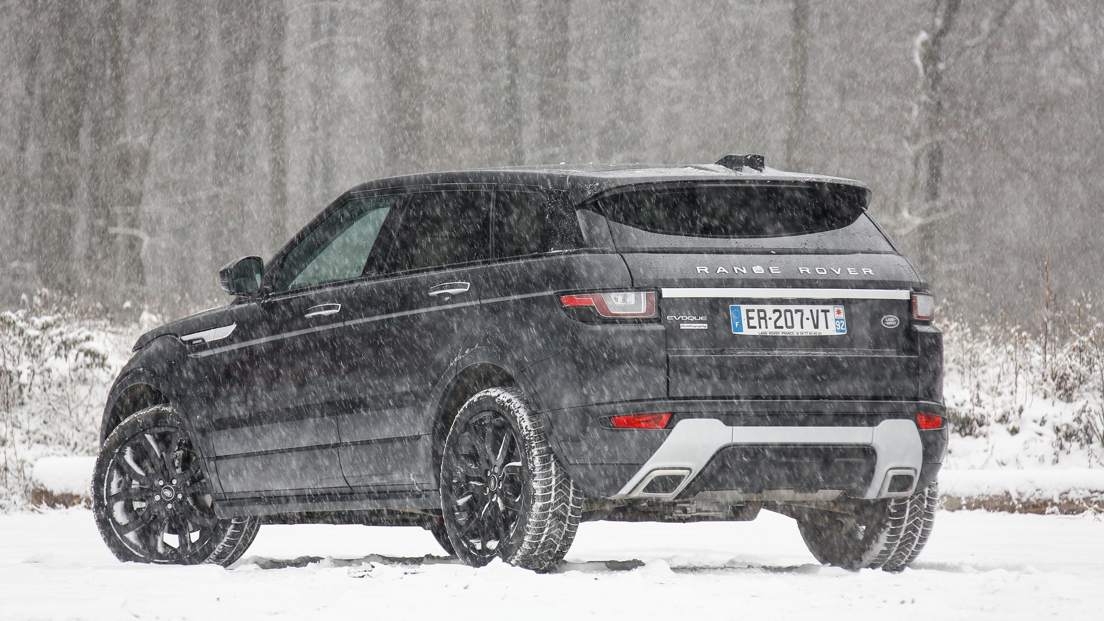 3840x2160 Desktop Wallpaper Range Rover Evoque Autobiography Si Back Car, Winter, View, 4k, HD Image, Picture, Background, 4135a4, Desktop