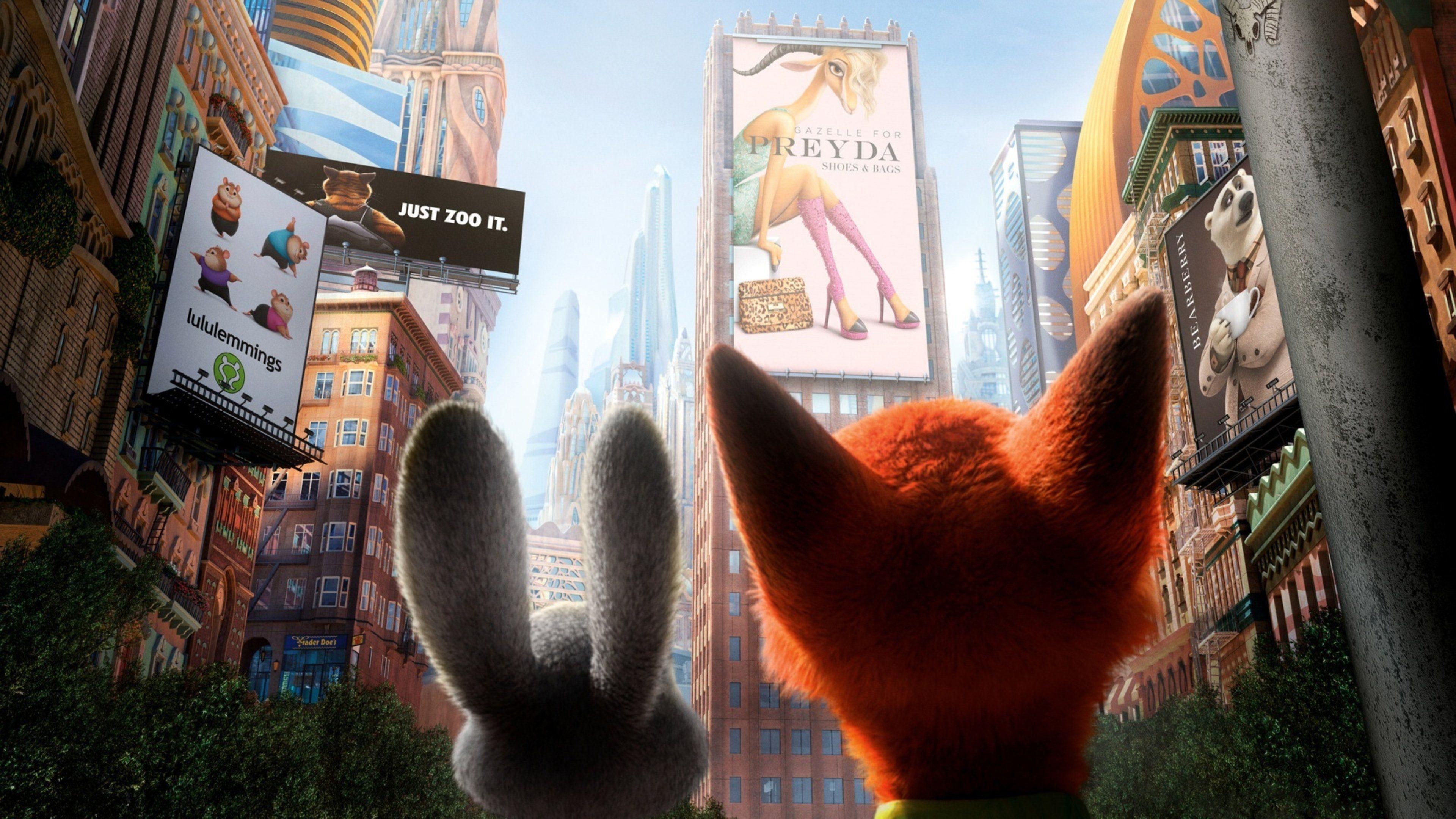 3840x2160 HD Zootopia Wallpaper. Movies HD Wallpaper, Desktop