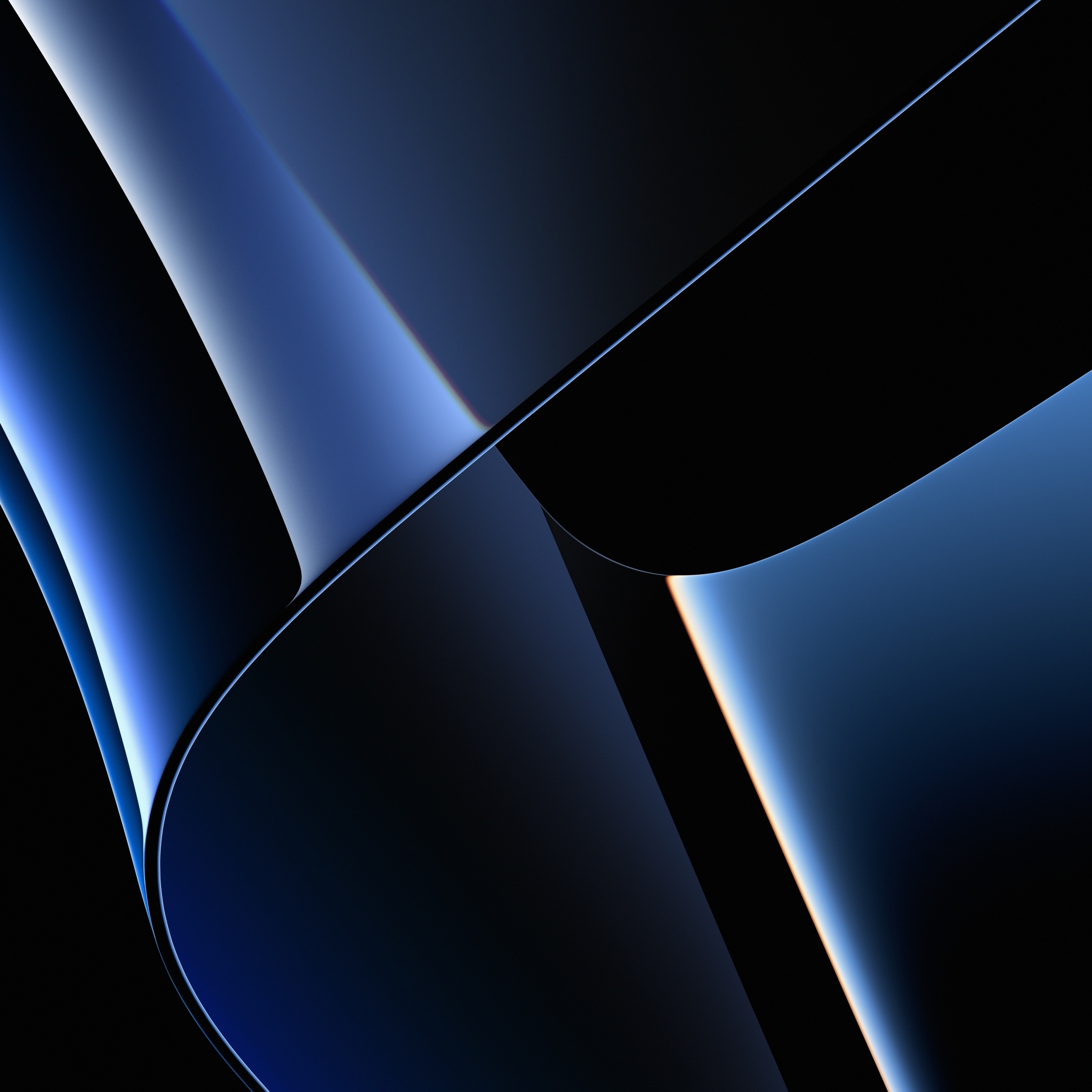 2050x2050 Apple MacBook Pro Wallpaper 4K, Stock, Apple Event Dark Mode, Abstract, Phone