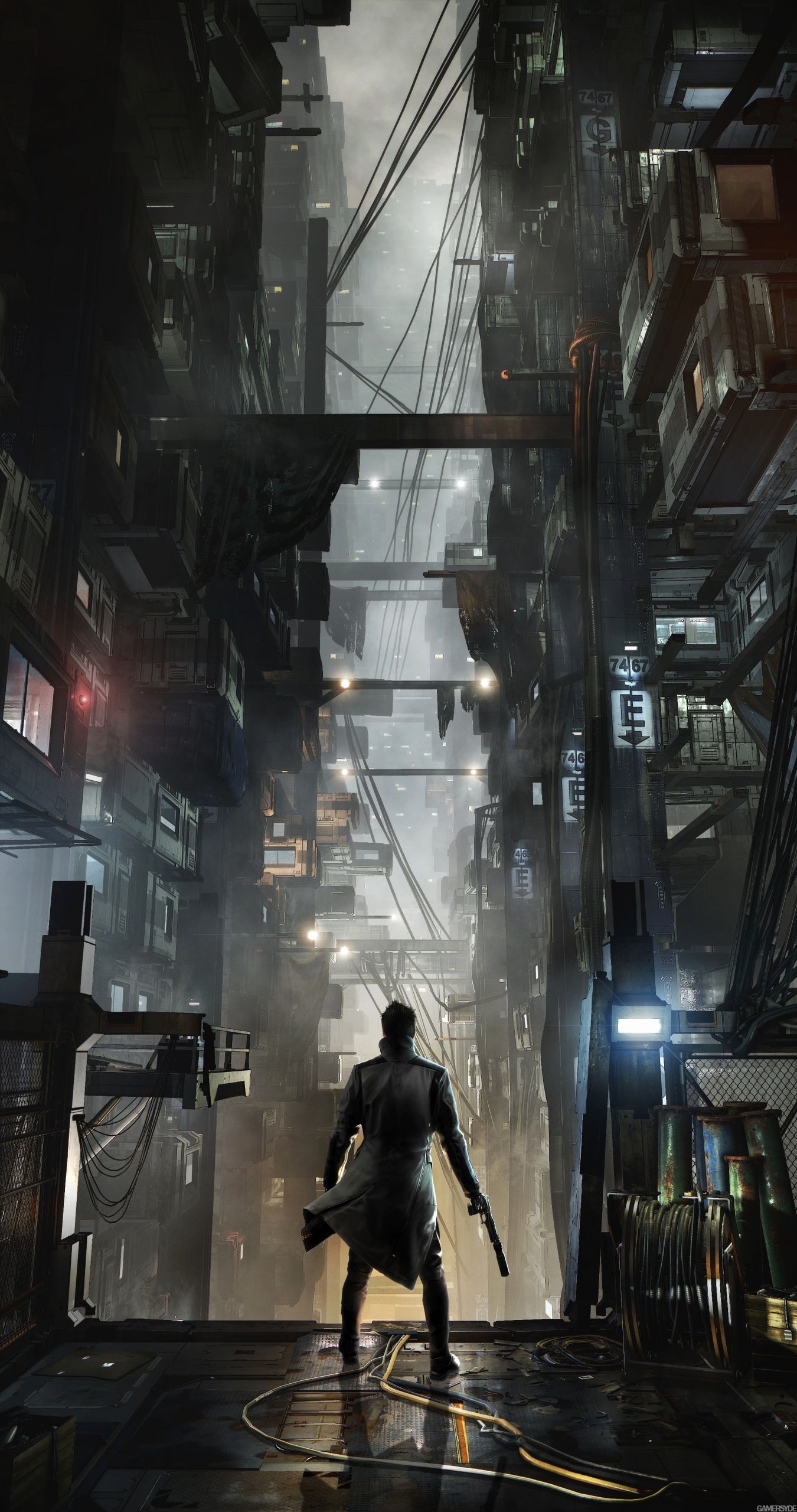 1350x2560 Elegant Cyberpunk Phone Wallpaper Of the Day, Phone