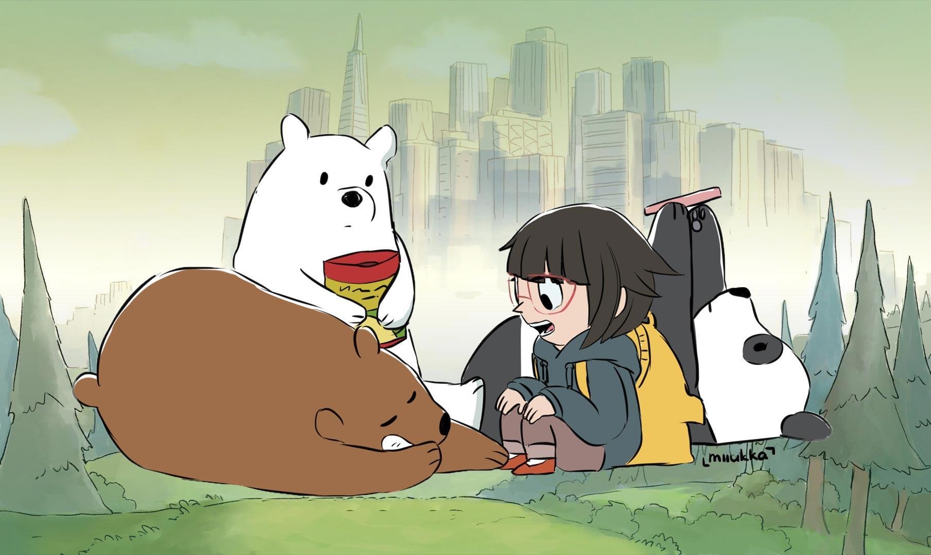 1810x1080 We Bare Bears Wallpaper I needed some for myself, Desktop