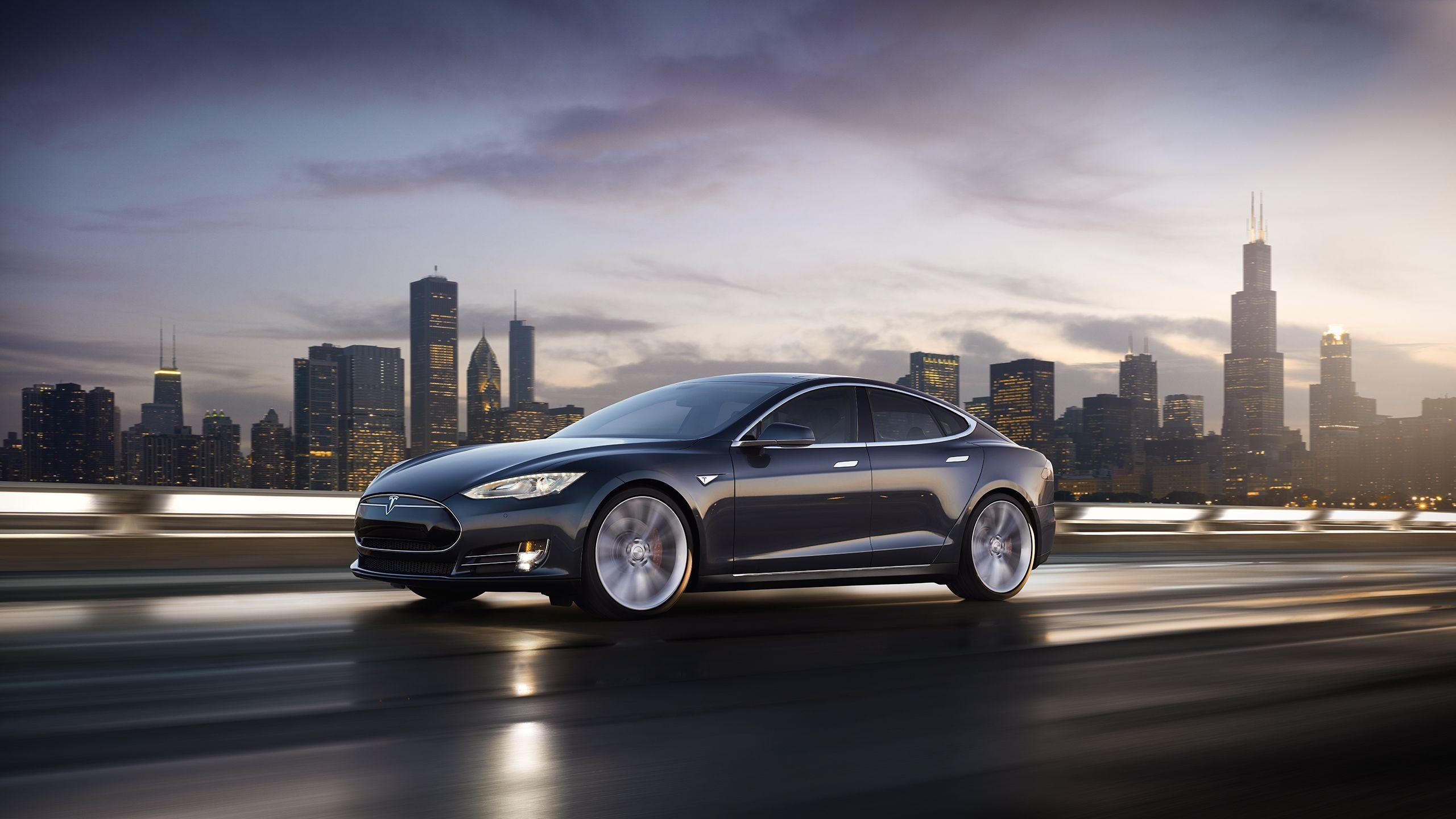 2560x1440 Wallpaper Wednesday: Tesla Model S, Desktop