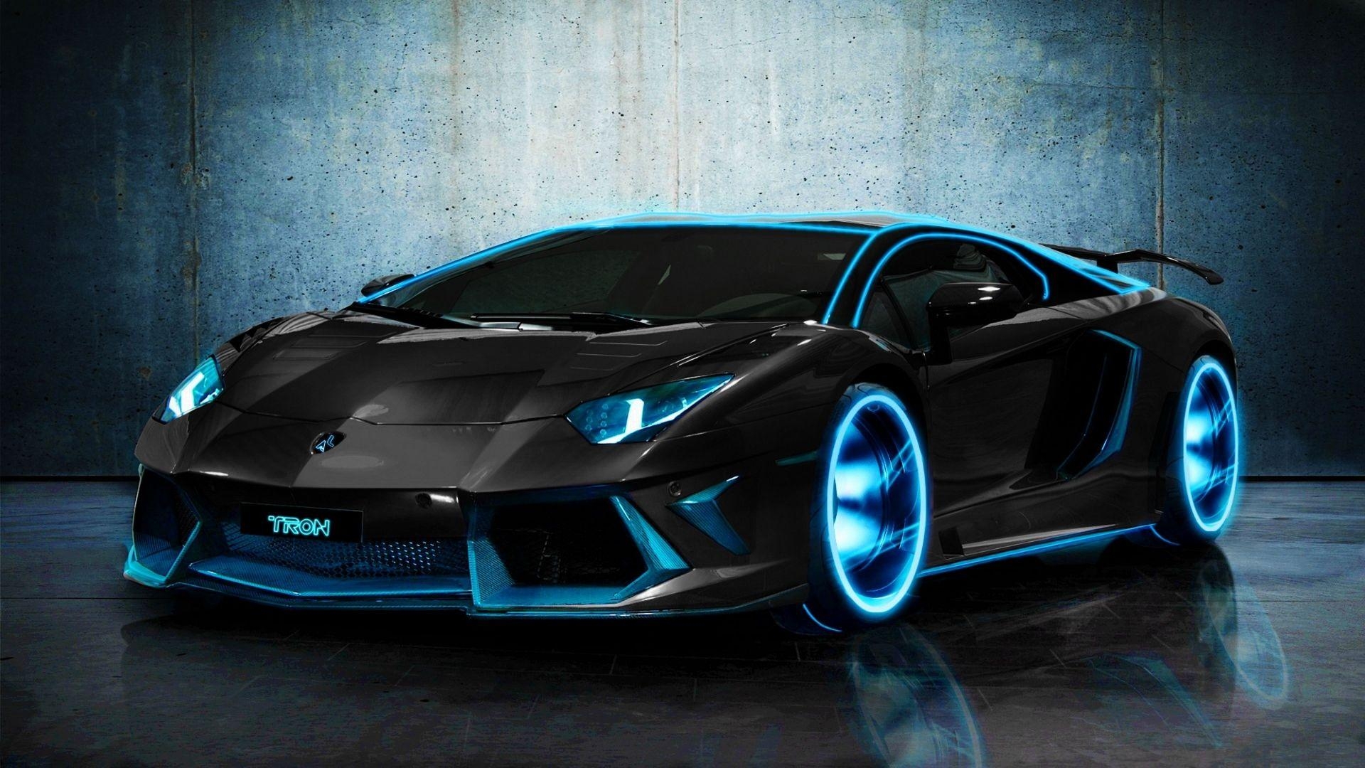 1920x1080 Tron Style Lamborghini Aventador Wallpaper. HD Car Wallpaper, Desktop