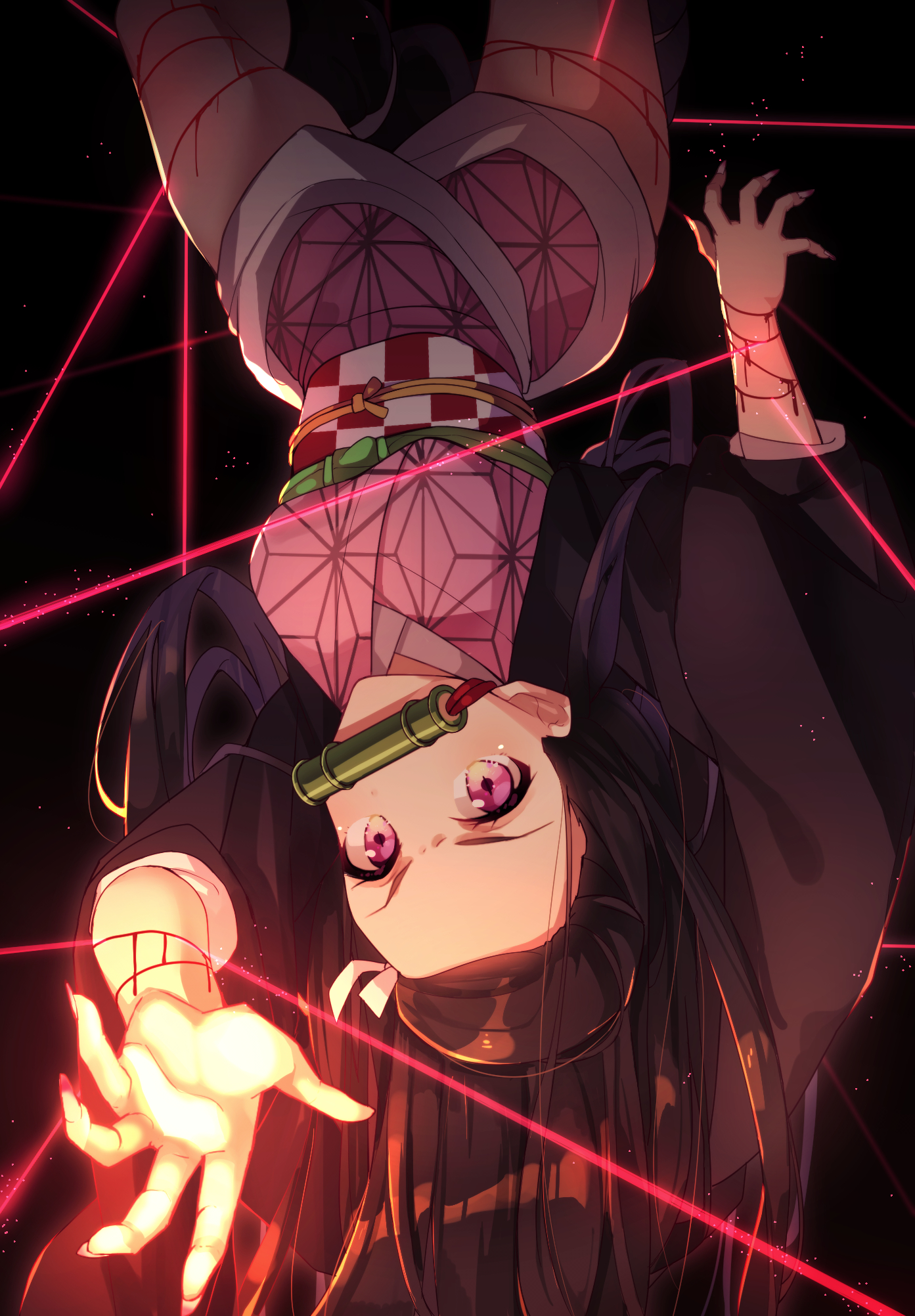 1400x2010 Nezuko Kamado from Kimetsu no Yaiba. Demon Nezuko. Cute Nezuko, Phone