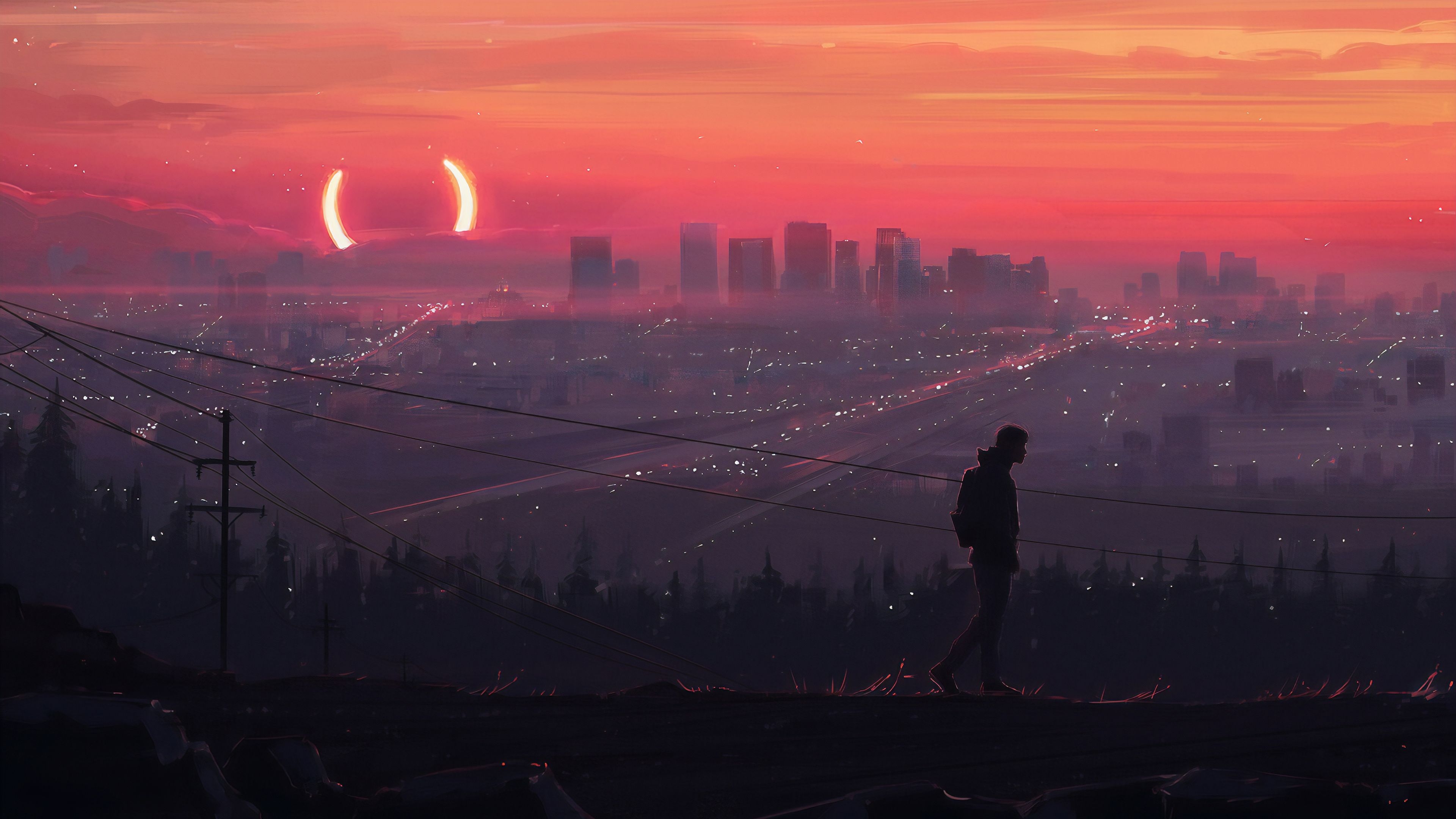 3840x2160 Wallpaper 4k All Alone 4k Wallpaper, Alone Wallpaper, Artist Wallpaper, Artstation Wallpaper, Artwork Wallpaper, Digital Art Wallpaper, Hd Wallpaper, Sad Wallpaper, Desktop