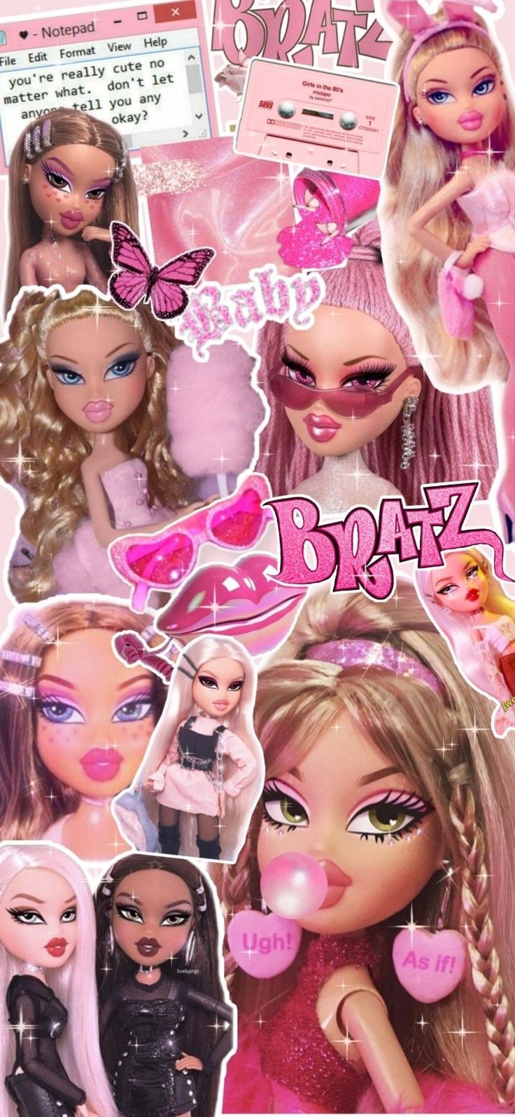 740x1600 bratz wallpaper on Tumblr, Phone