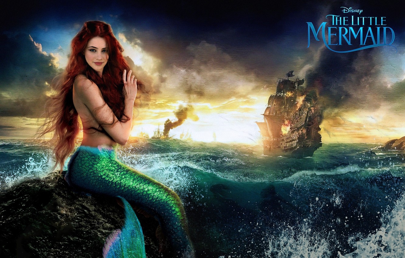 1340x850 Wallpaper beautiful, fantasy, Ariel, Ariel, beautiful, disney, the little mermaid, fan at, little mermaid image for desktop, section фильмы, Desktop