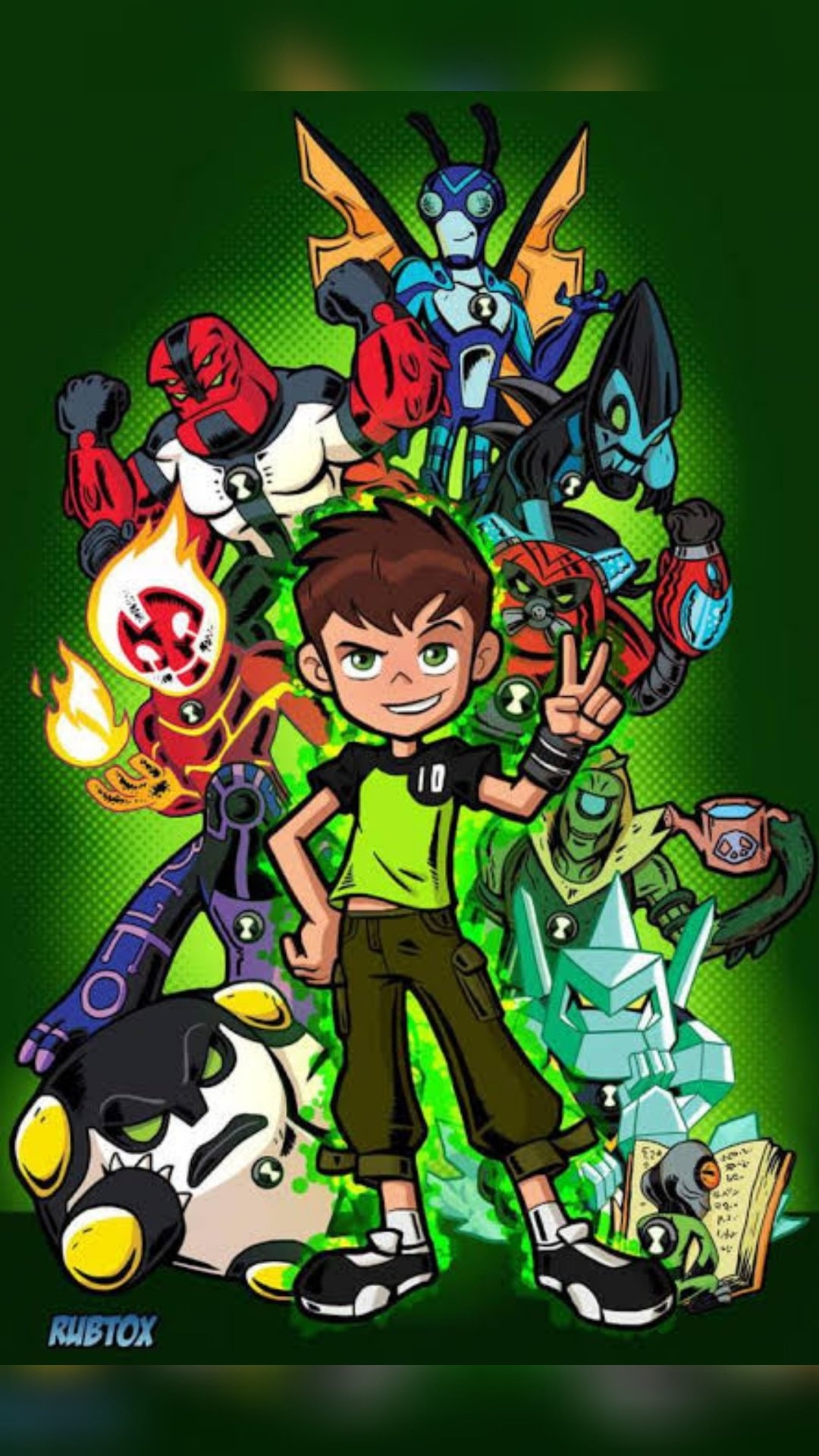 1080x1920 Best Ben 10 iphone Wallpaper [ HQ ], Phone