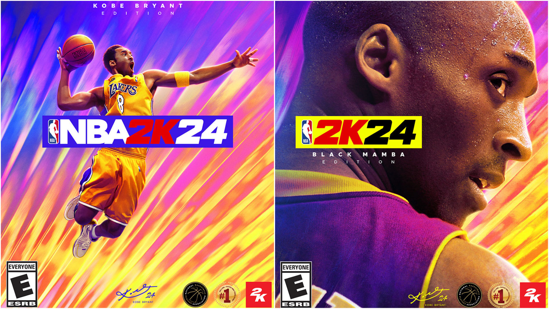 1920x1080 NBA 2K24 Kobe Bryant and Black Mamba Edition Covers Revealed, Desktop