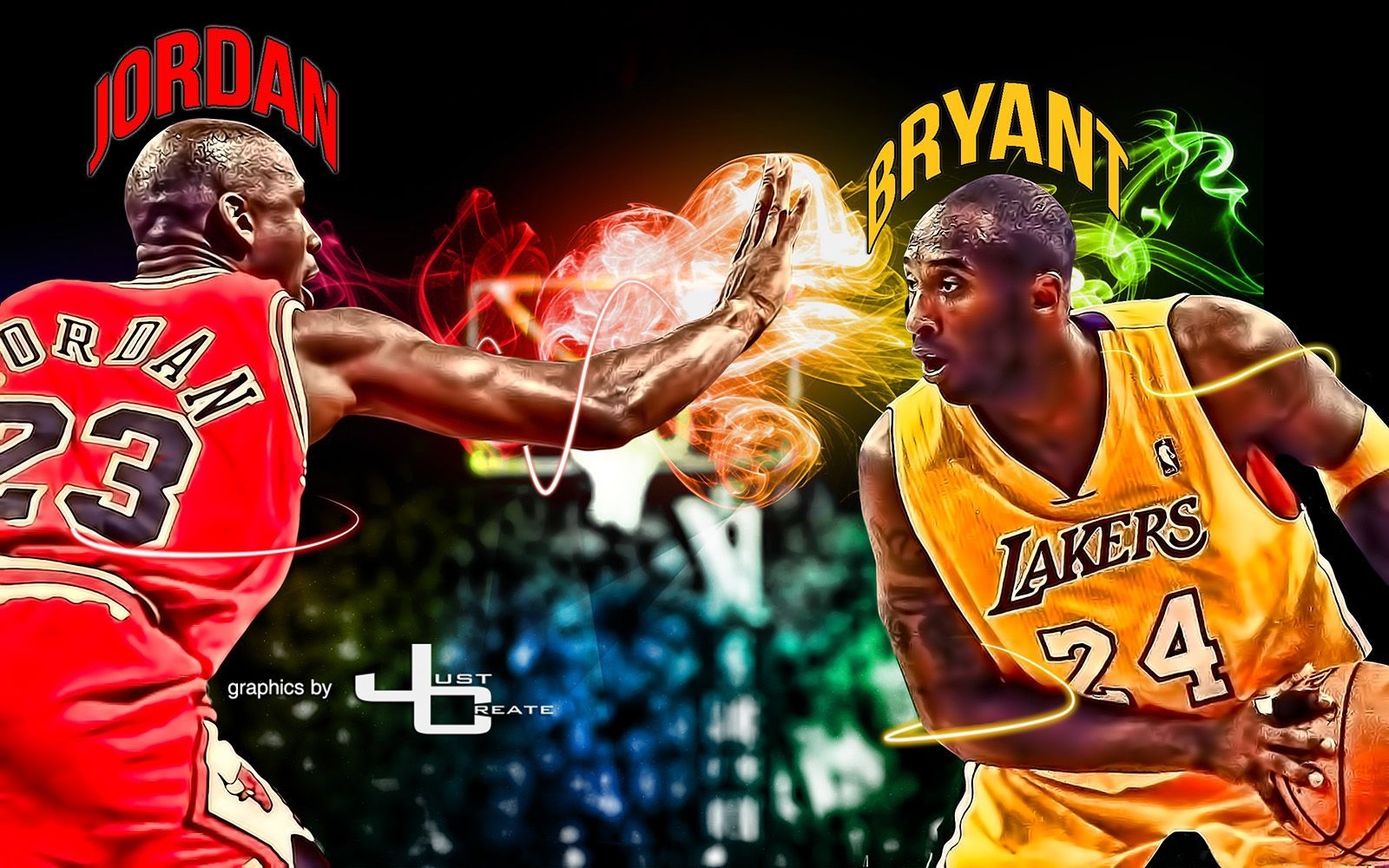 1600x1000 Kobe Bryant Vs Michael Jordan Graphics By Justcreate Sports Edits, Desktop