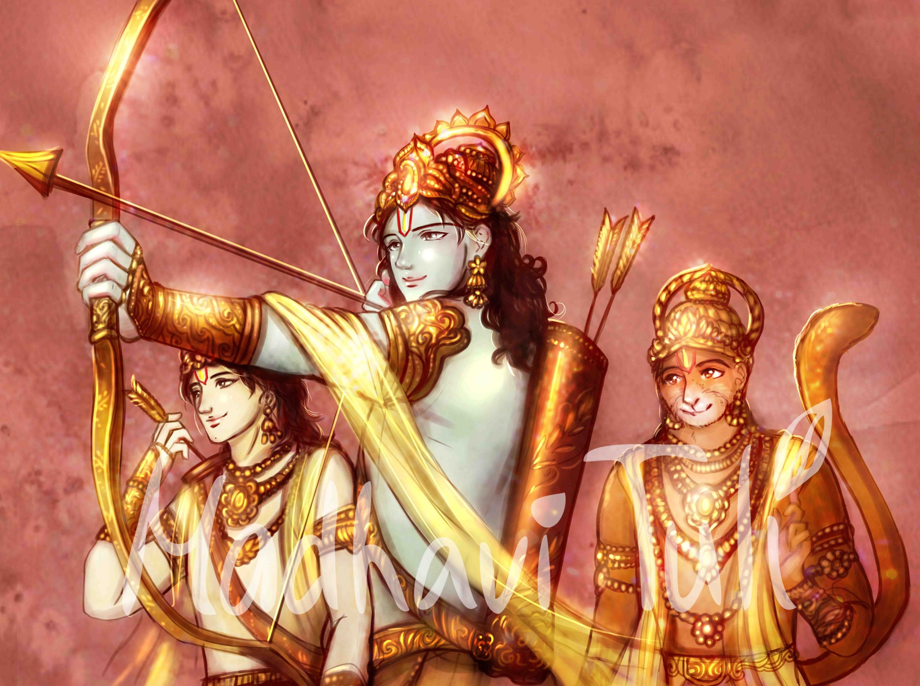 3000x2240 HD File Sri Ramachandra Shri Rama Shri, Desktop